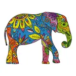Sticker Cabana Mandala Elephant Sticker