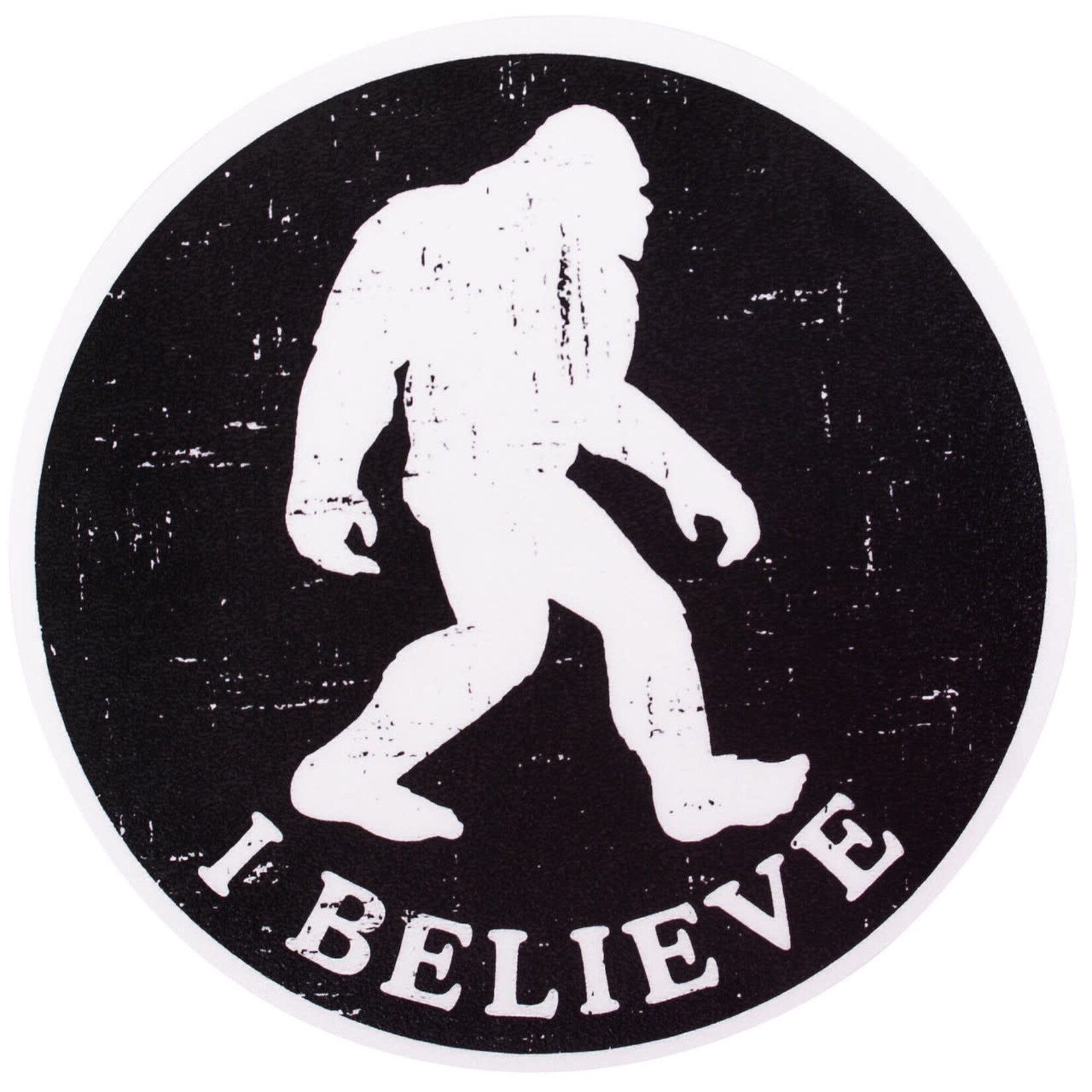 Sticker Cabana Bigfoot I Believe Sticker