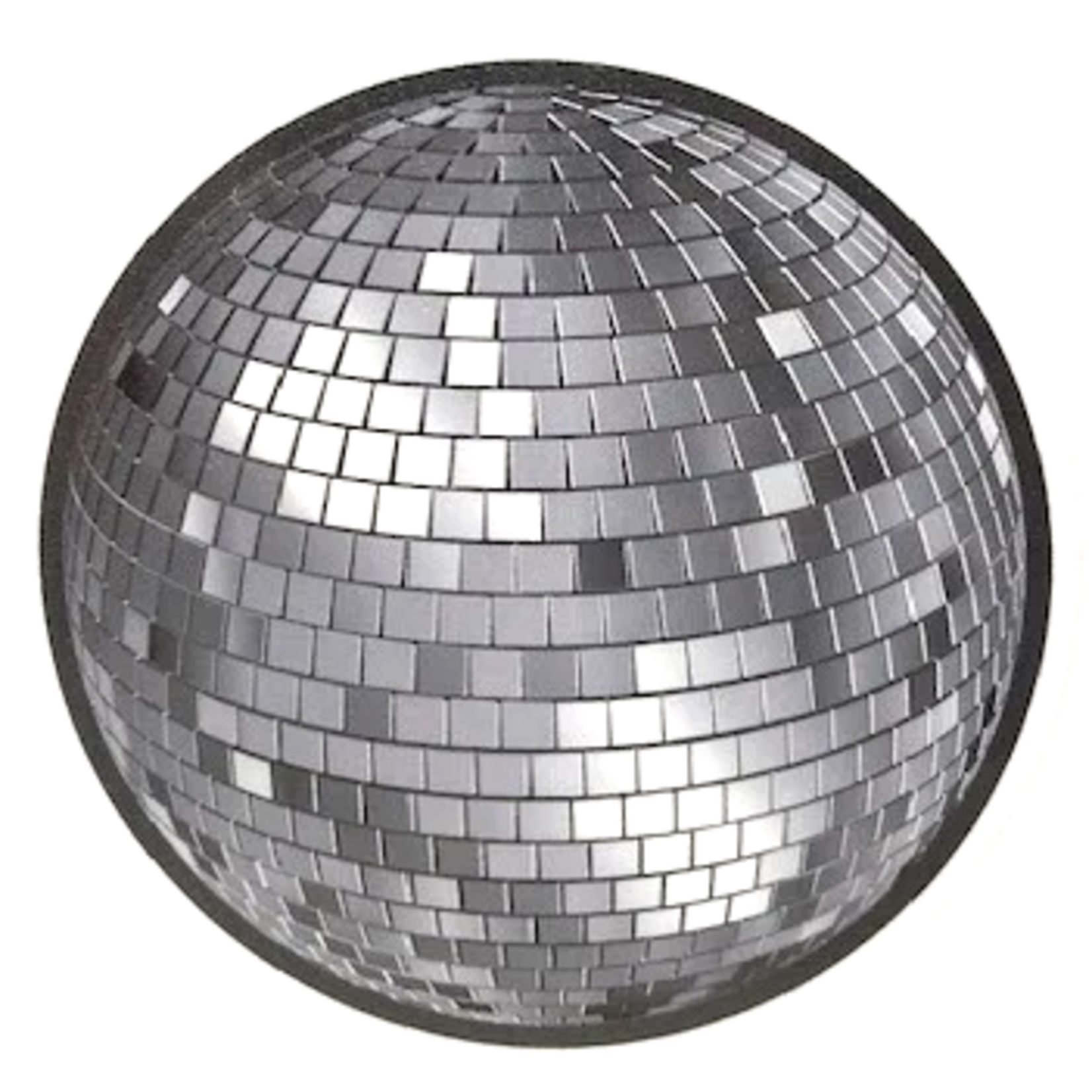 Sticker Cabana Silver Groovy Disco Ball Sticker