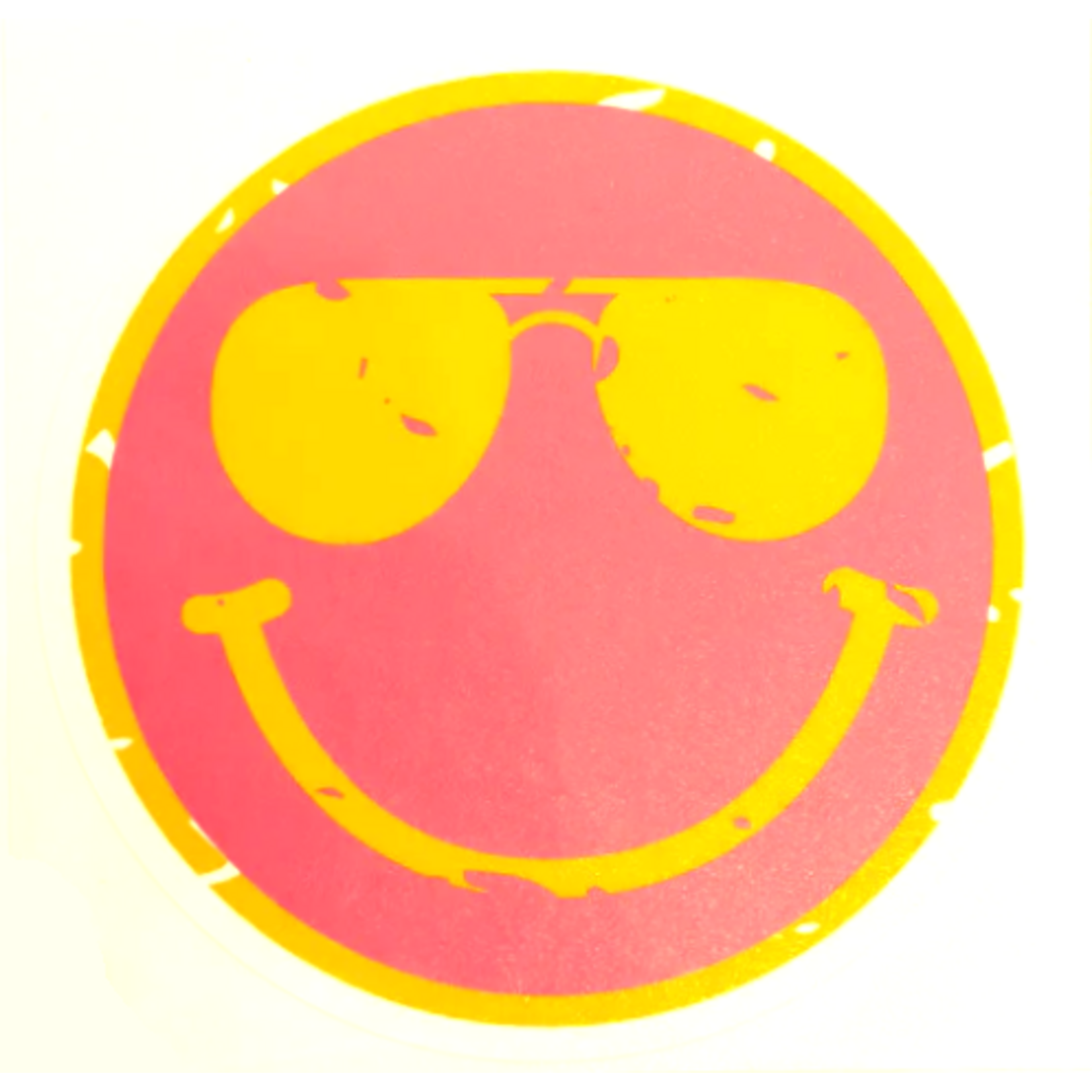 Sticker Cabana Smiley w/ Glasses Sticker