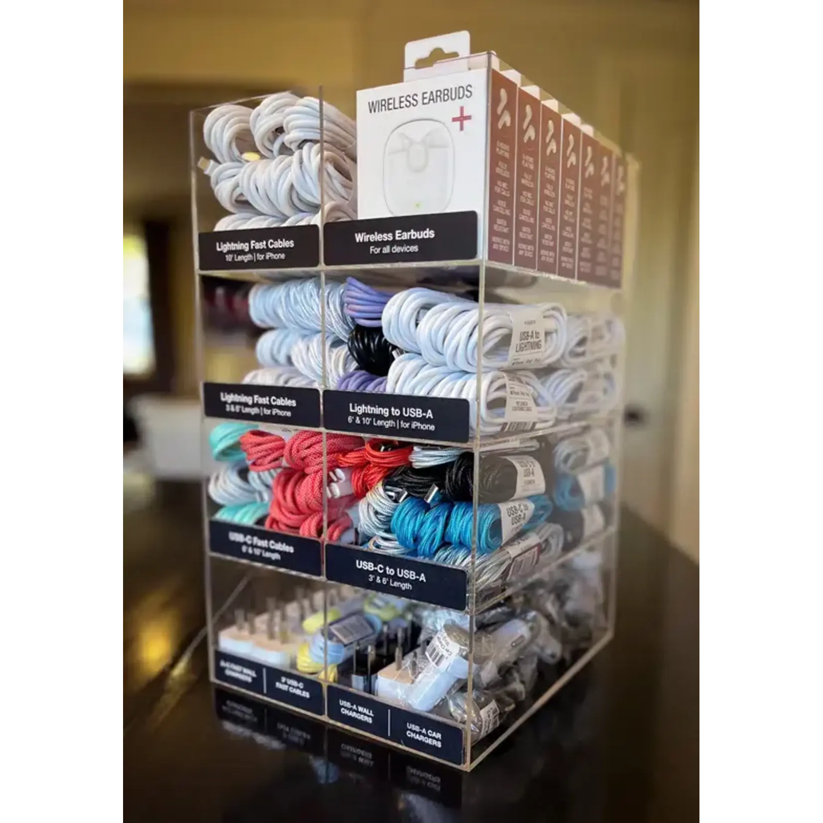 CaseMetro 10’ Lightning to USB-A White