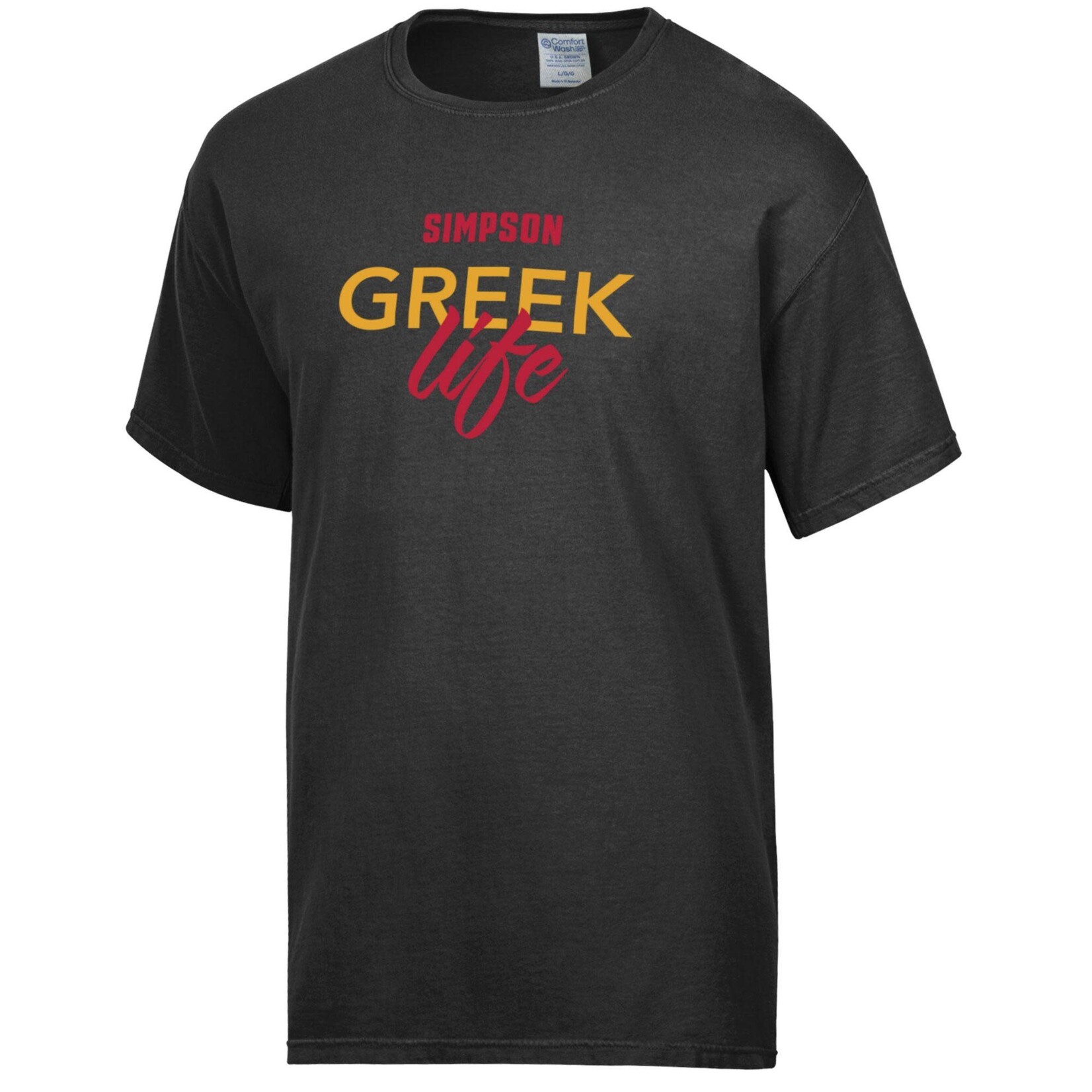 Comfort Wash Greek Life - Black