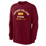 BCS Apparel SC Home Arc Crew - Crimson
