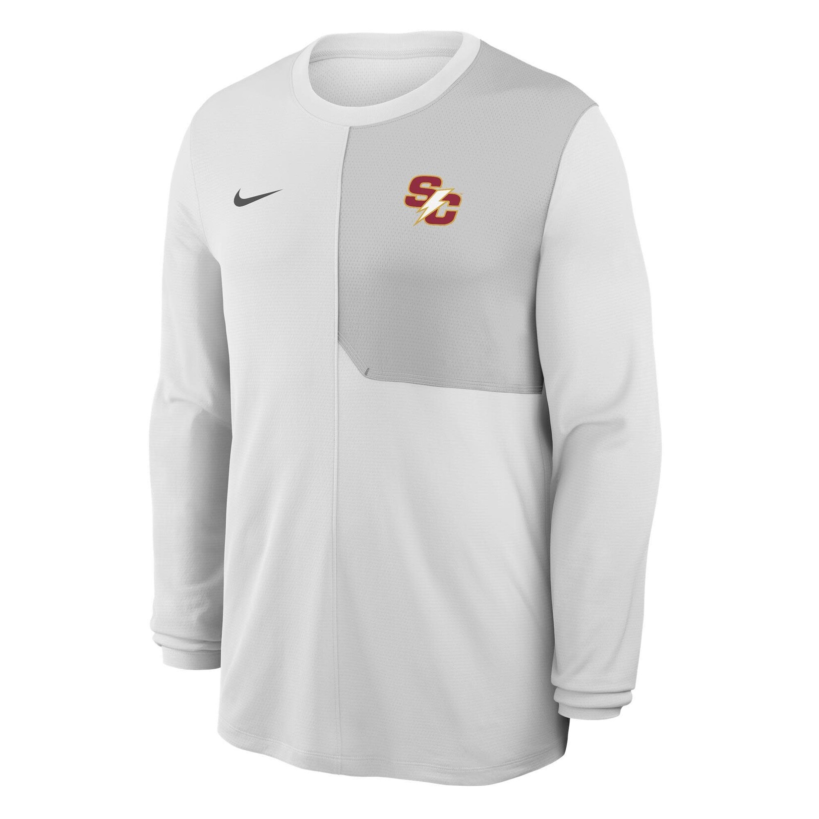 BCS Apparel LS Couch Top UV - White