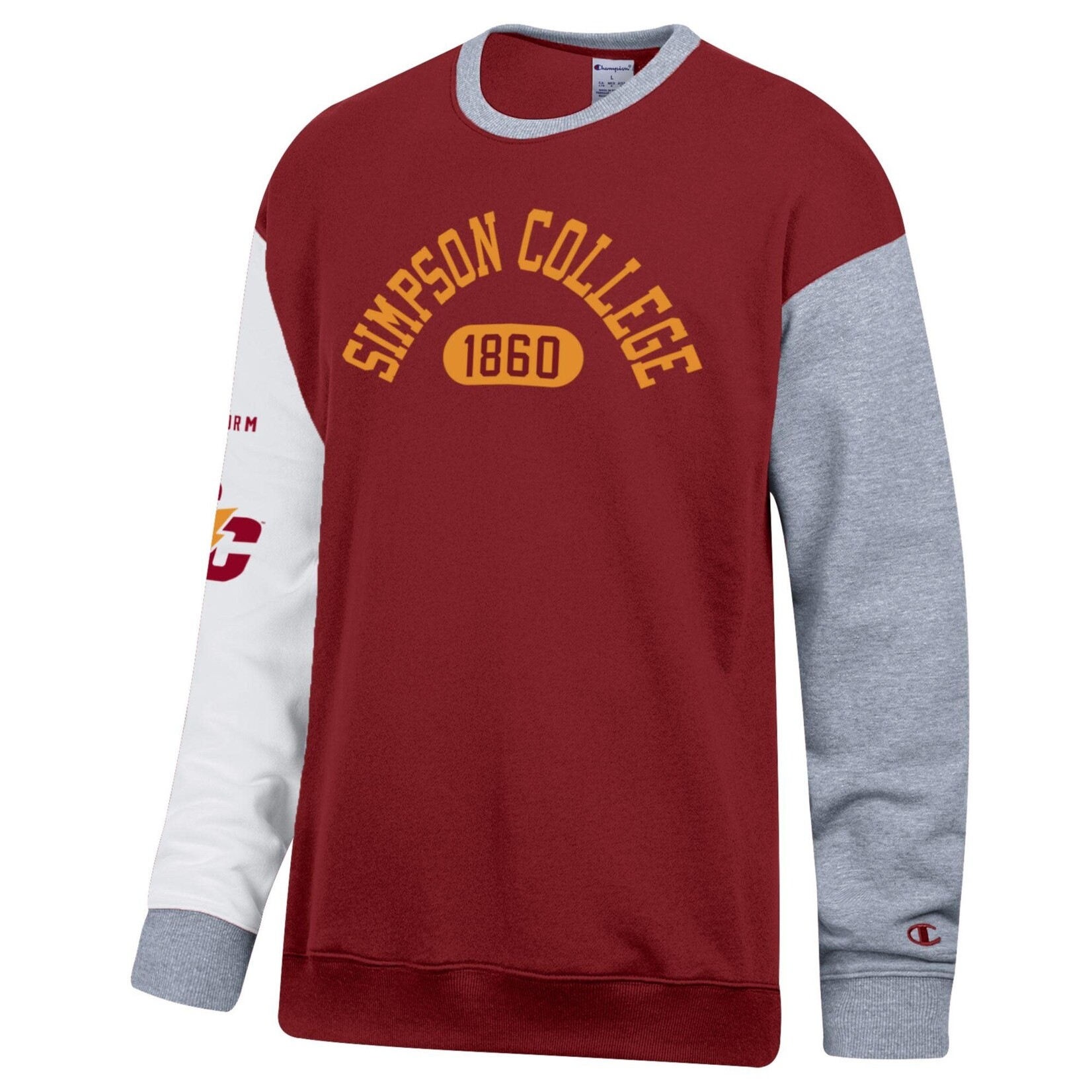 Champion Super Fan Crew - RD/WHT/GRY