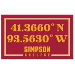 SDS Designs Simpson Coordinates Rugged Sticker