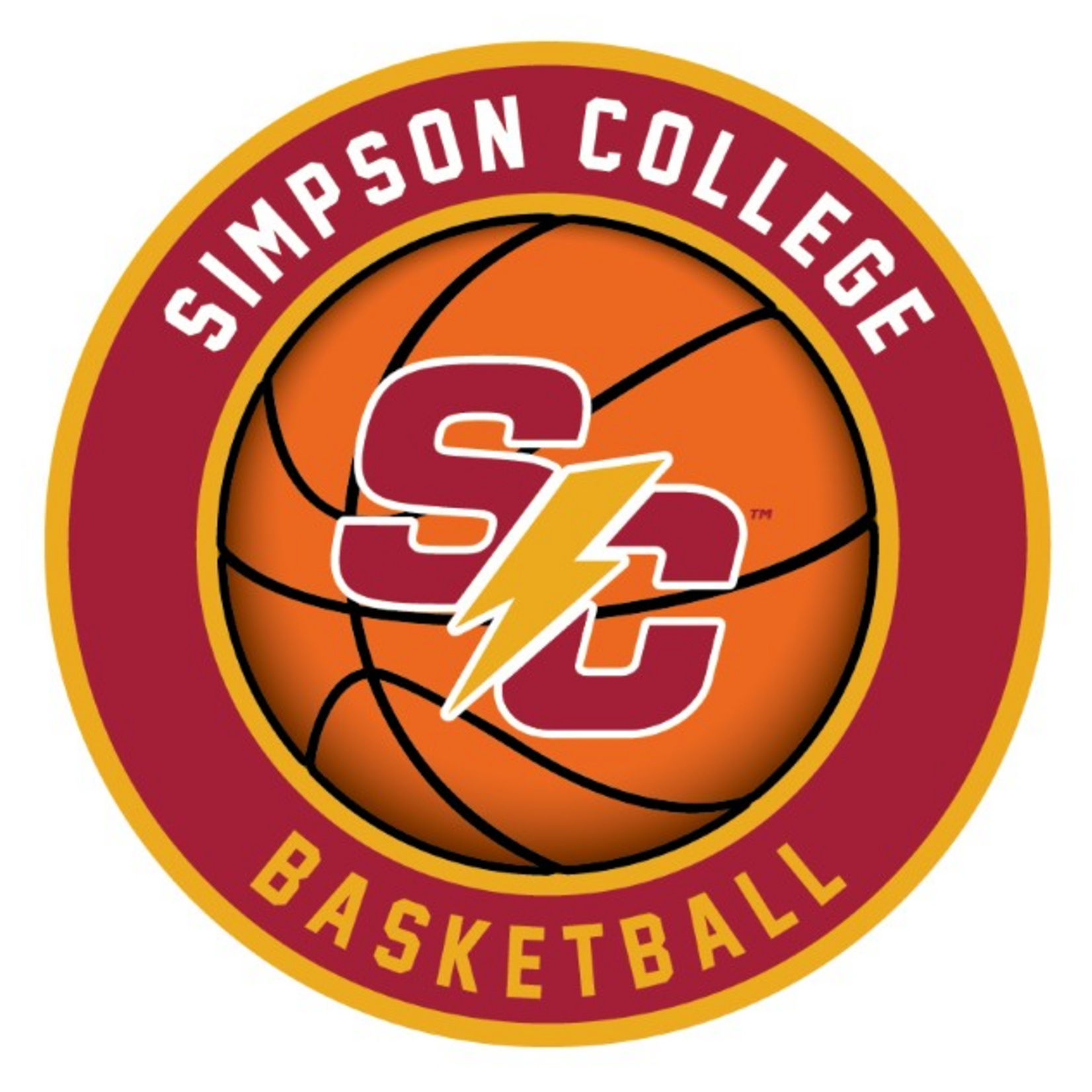 SDS Designs SC Basketball Rugged Sticker