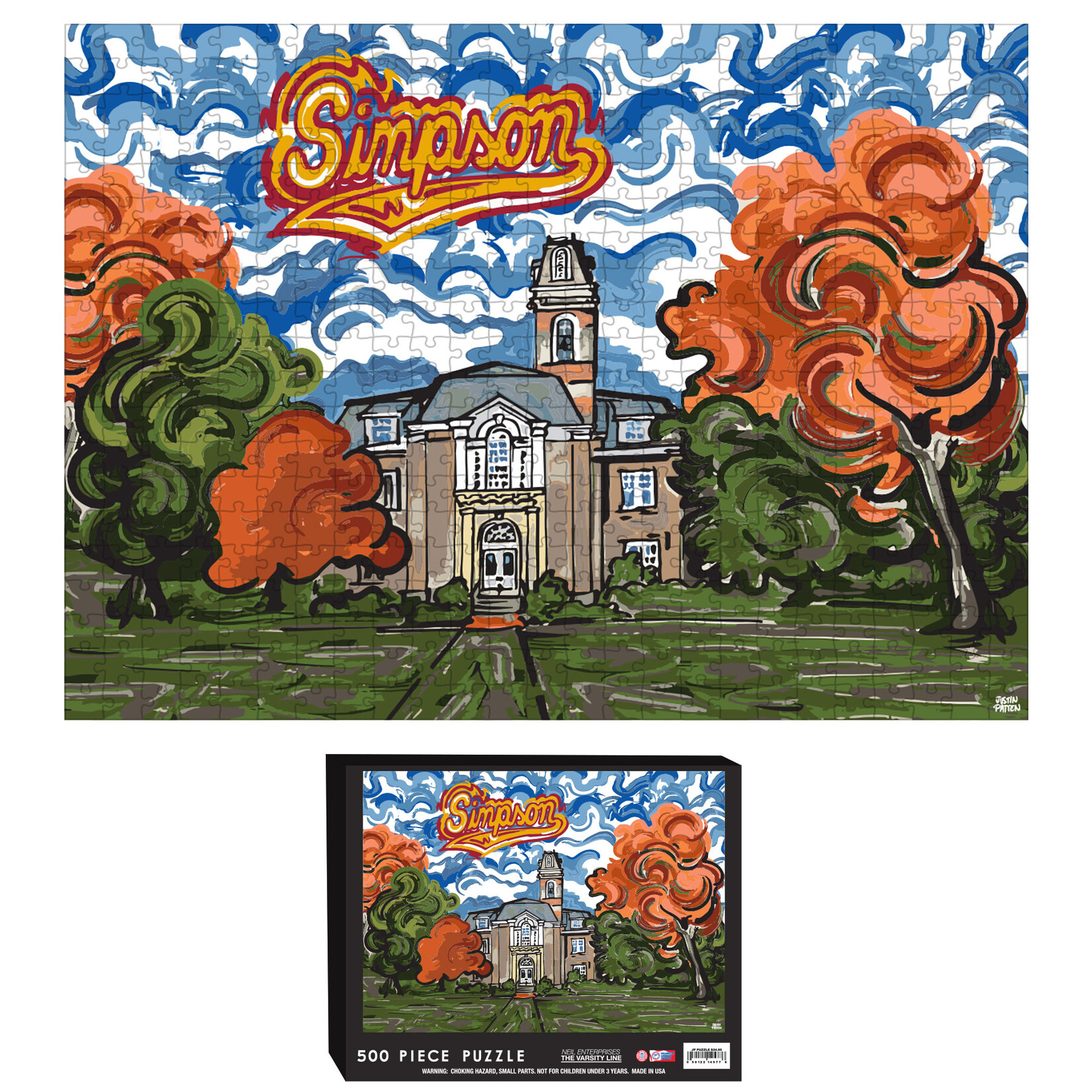 Neil Enterprises Simpson 500 piece puzzle