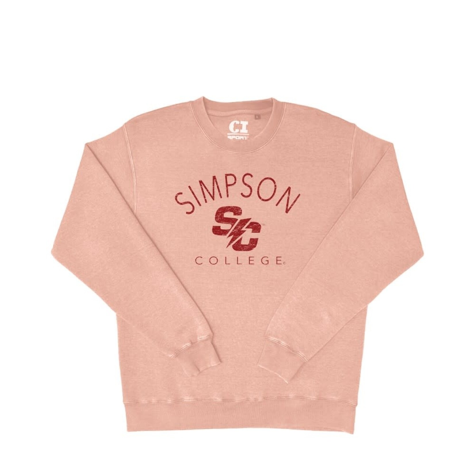 CI Sport CI Sport Throwback Crew - Peach