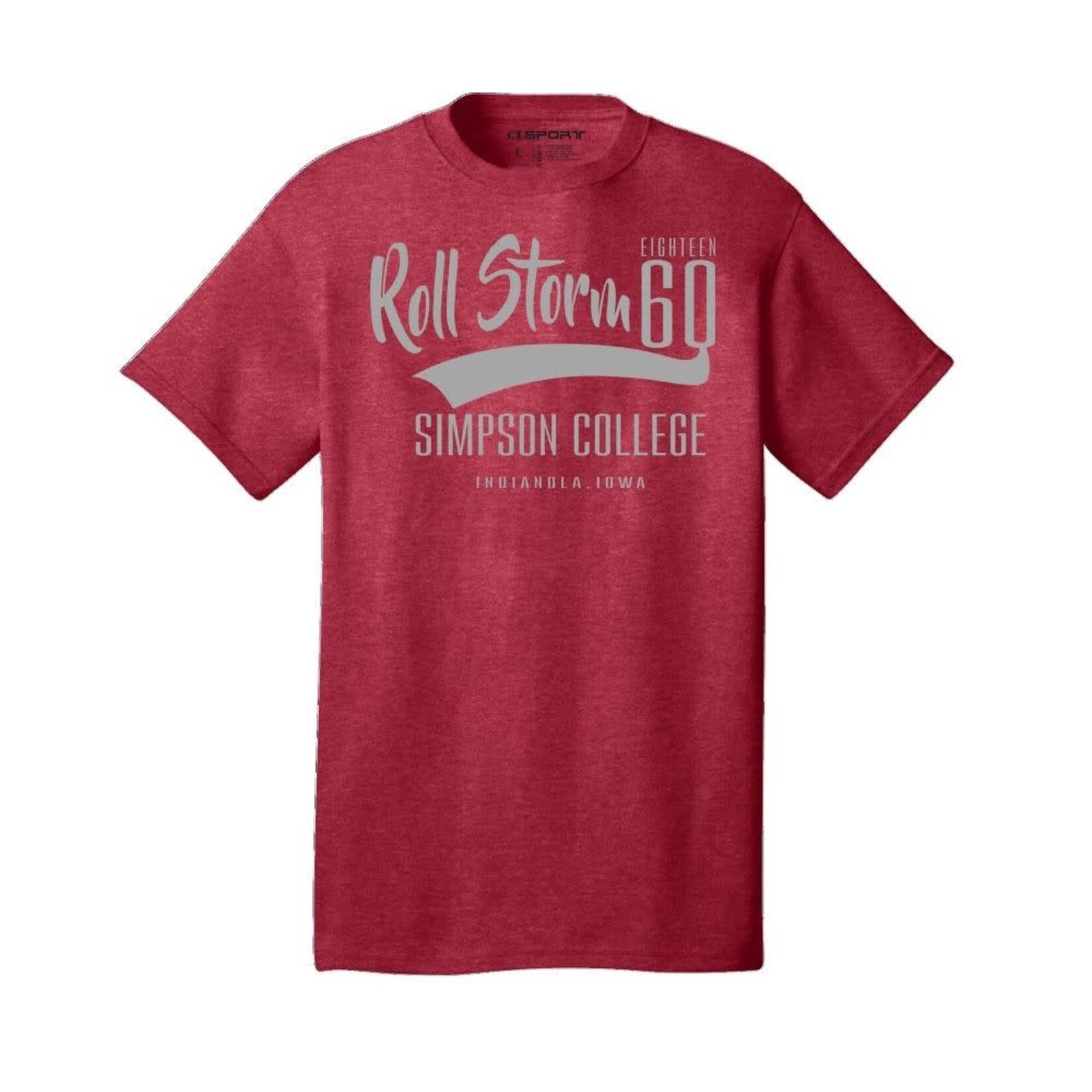 CI Sport Storm Tail Tee Heather Red