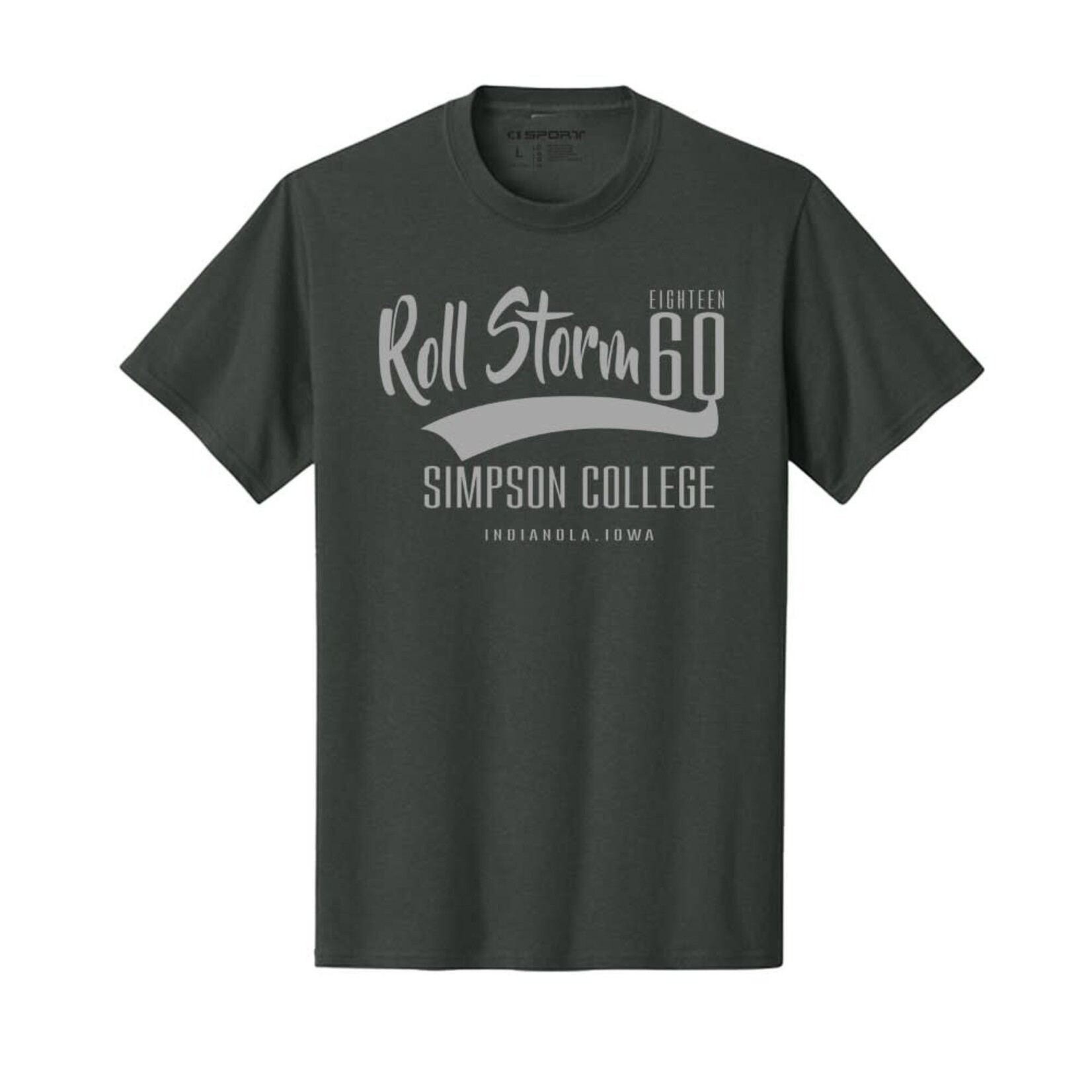 CI Sport Storm Tail Tee Charcoal Grey