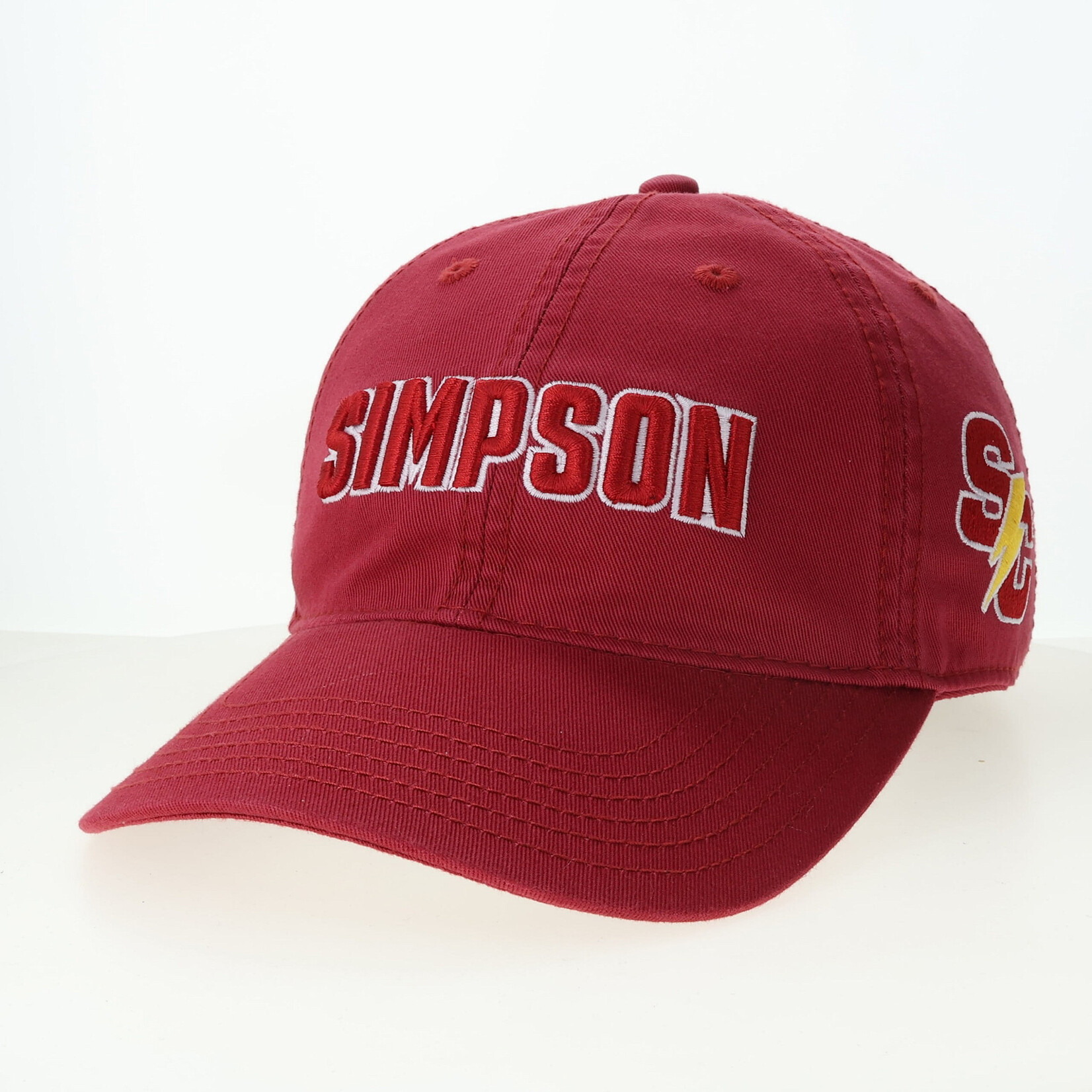 Legacy Simpson Relaxed Twill Hat - Cardinal