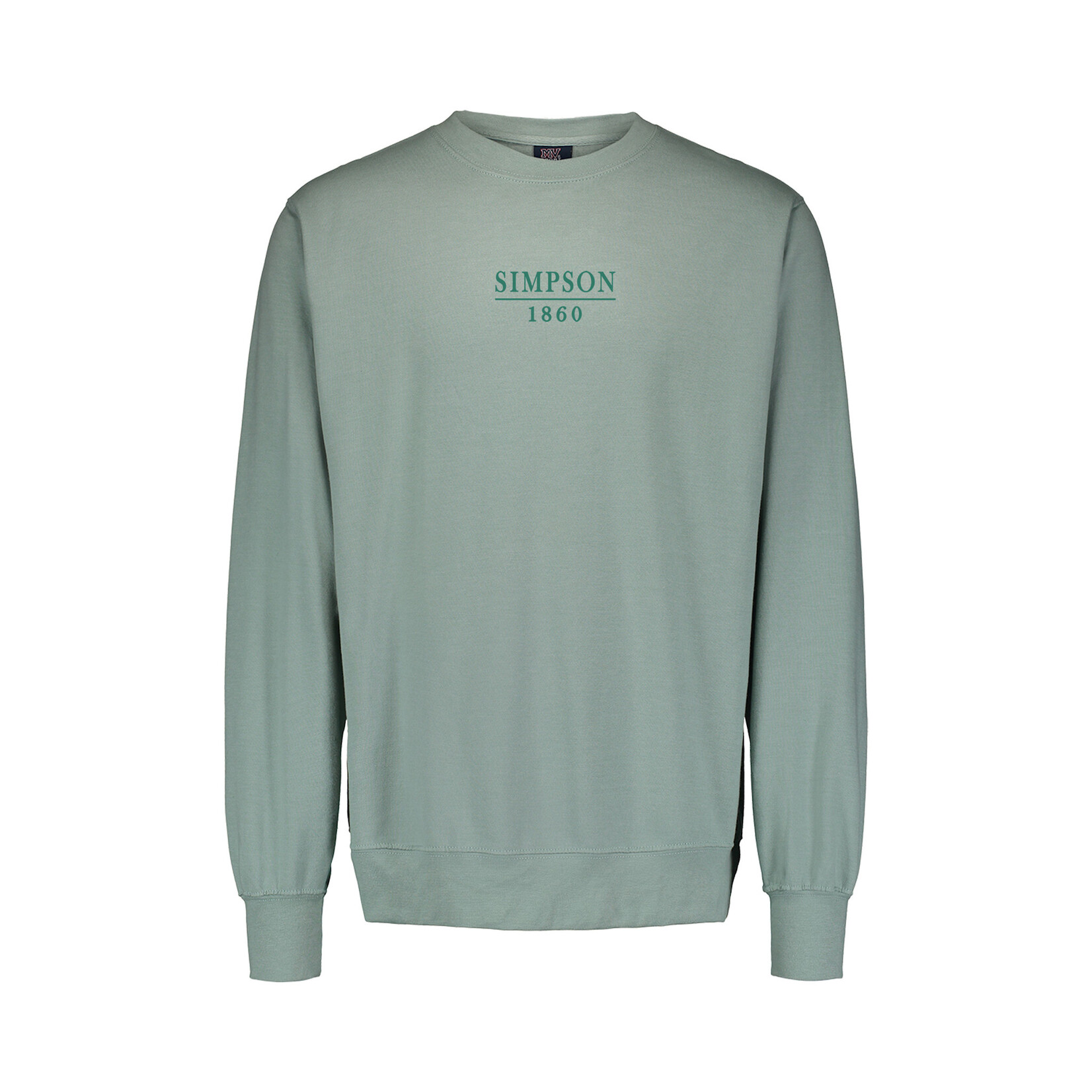 MV Sport Fundamental Fleece Crew Green