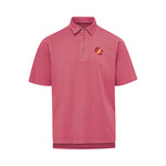 Coastal Color Polo Tee - Scarlet