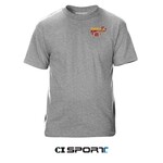 CI Sport Simpson College RedZone Tee - Graphite Heather