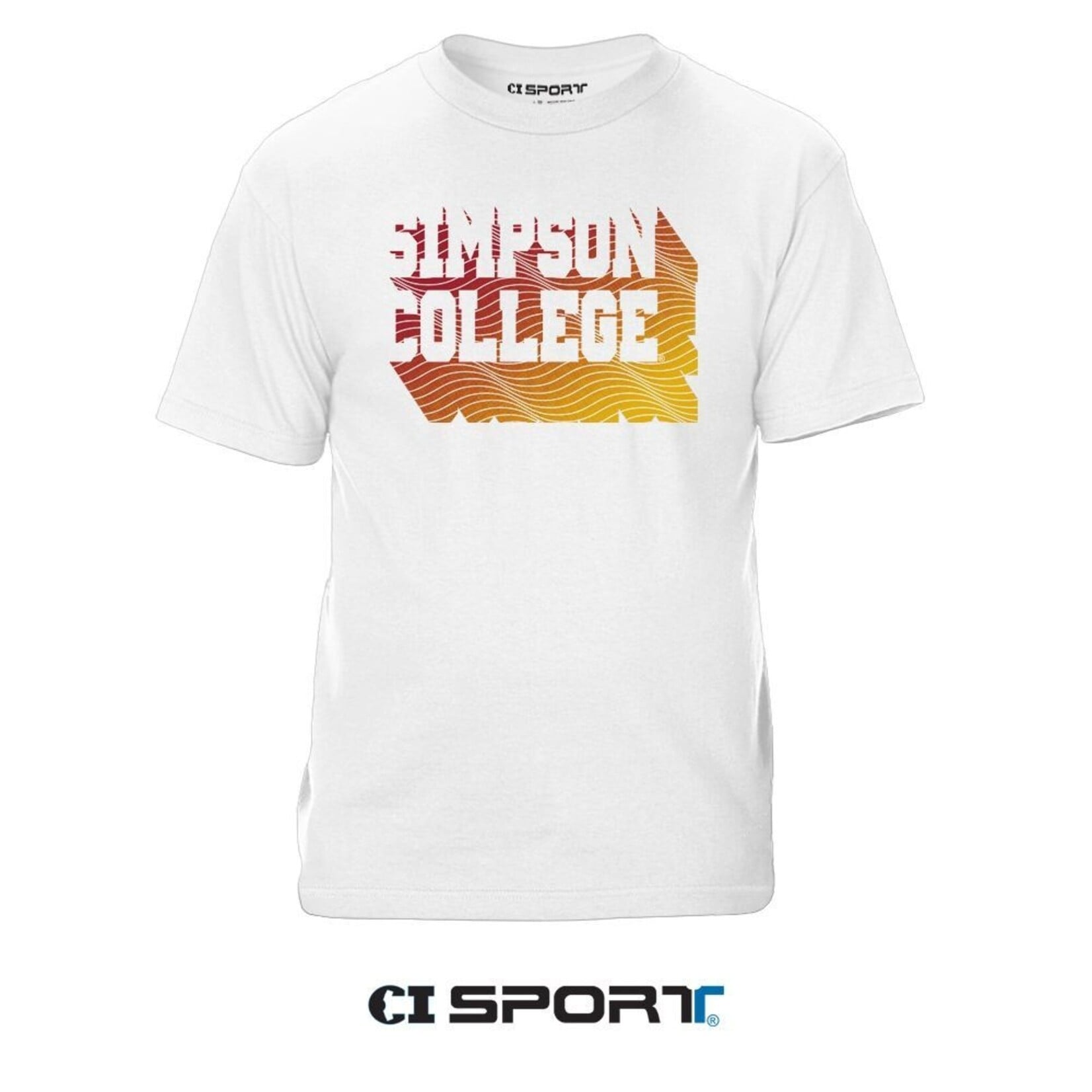 CI Sport Simpson College Cetus Tee - White