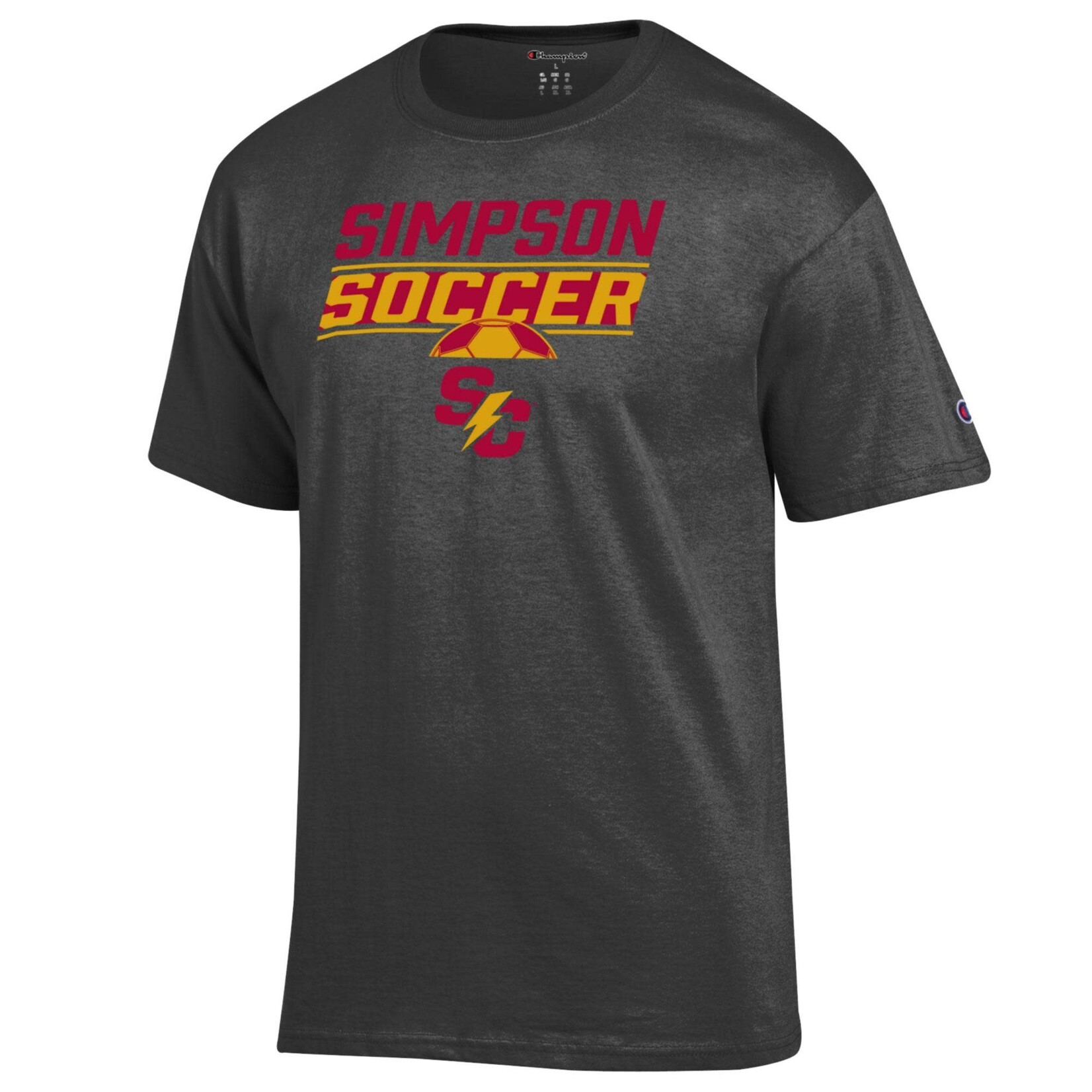 Champion Soccer Tee - Charcoal