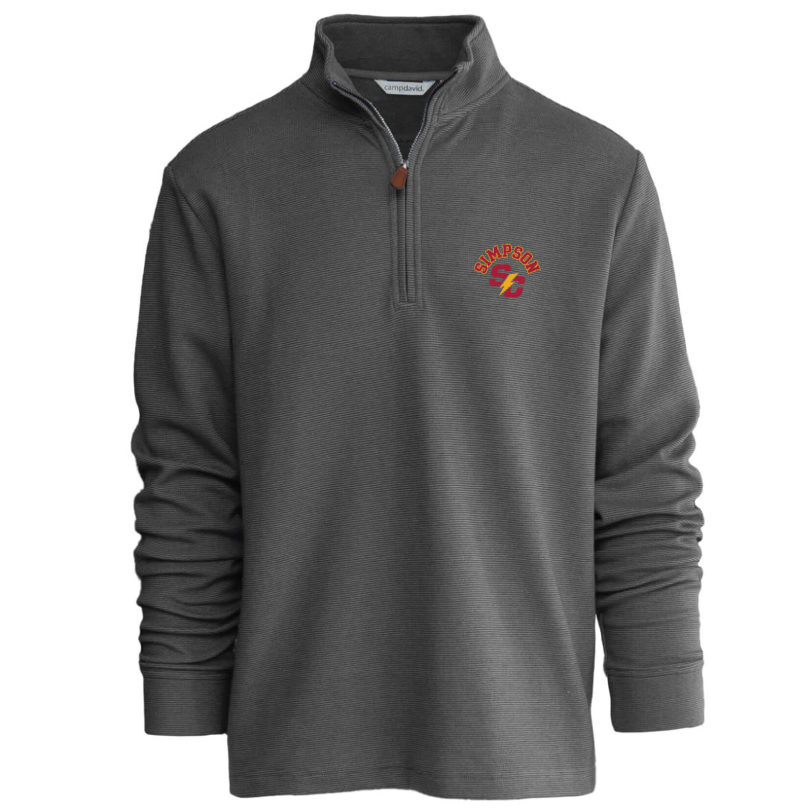 Camp David Maverick 1/4 Zip Charcoal