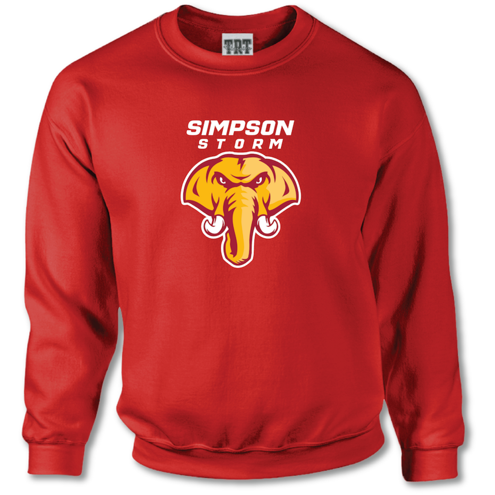 TRT Classics Youth Crew Sweatshirt Red