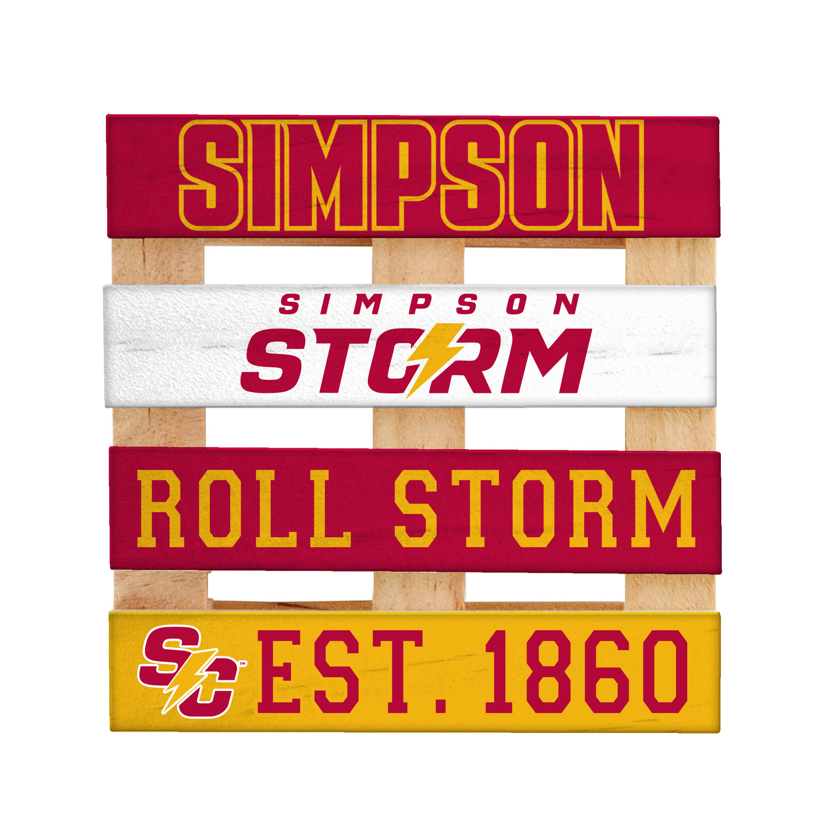 Spirit Products, Ltd Simpson Pallet Coasters