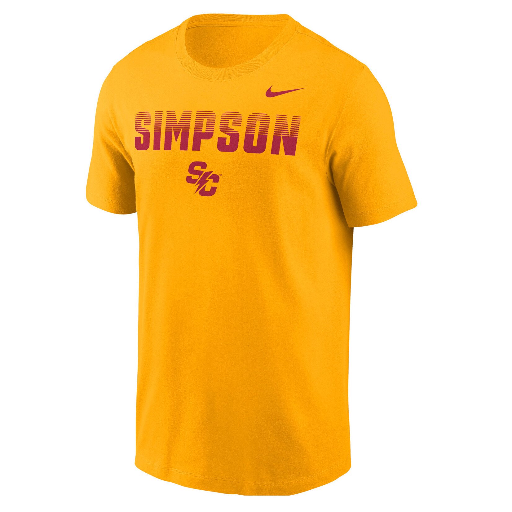 Nike Simpson Core Cotton SS Tee - University Gold