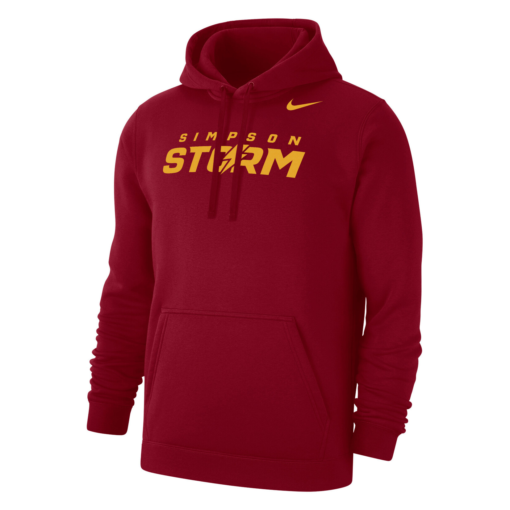 Nike Simpson Storm Club Fleece PO Hoody - Crimson