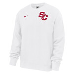 Nike Simpson College Club Fleece Crew - White