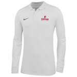 Nike DRI-Fit Victory LS White Polo