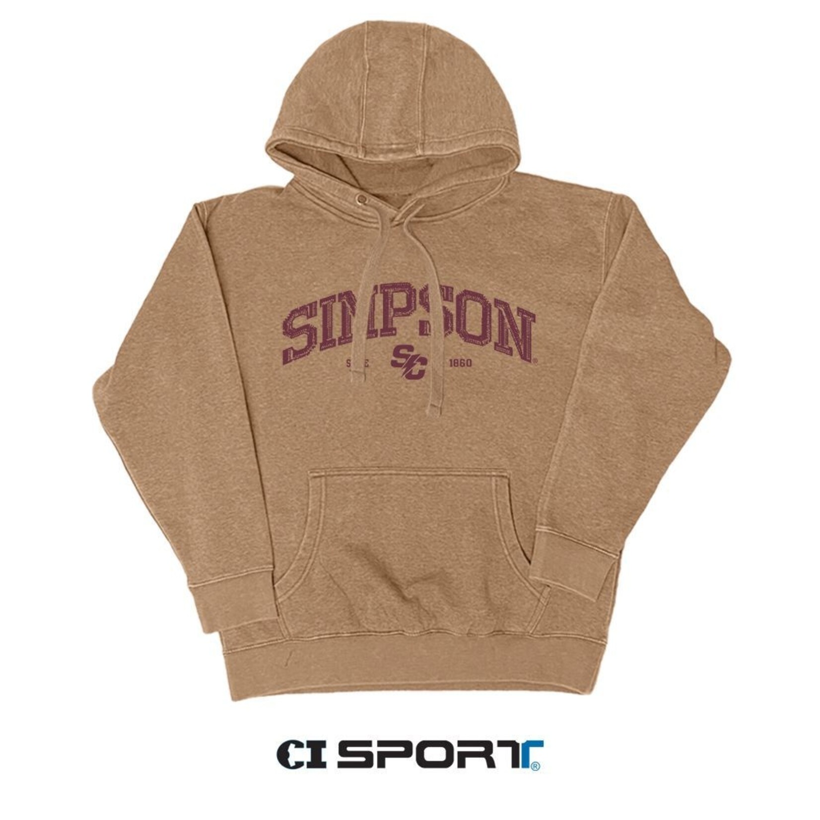 CI Sport Lariat Hazlenut Throwback Hoodie