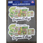 Indigo Falls Campus Map Multi-Surface Decal