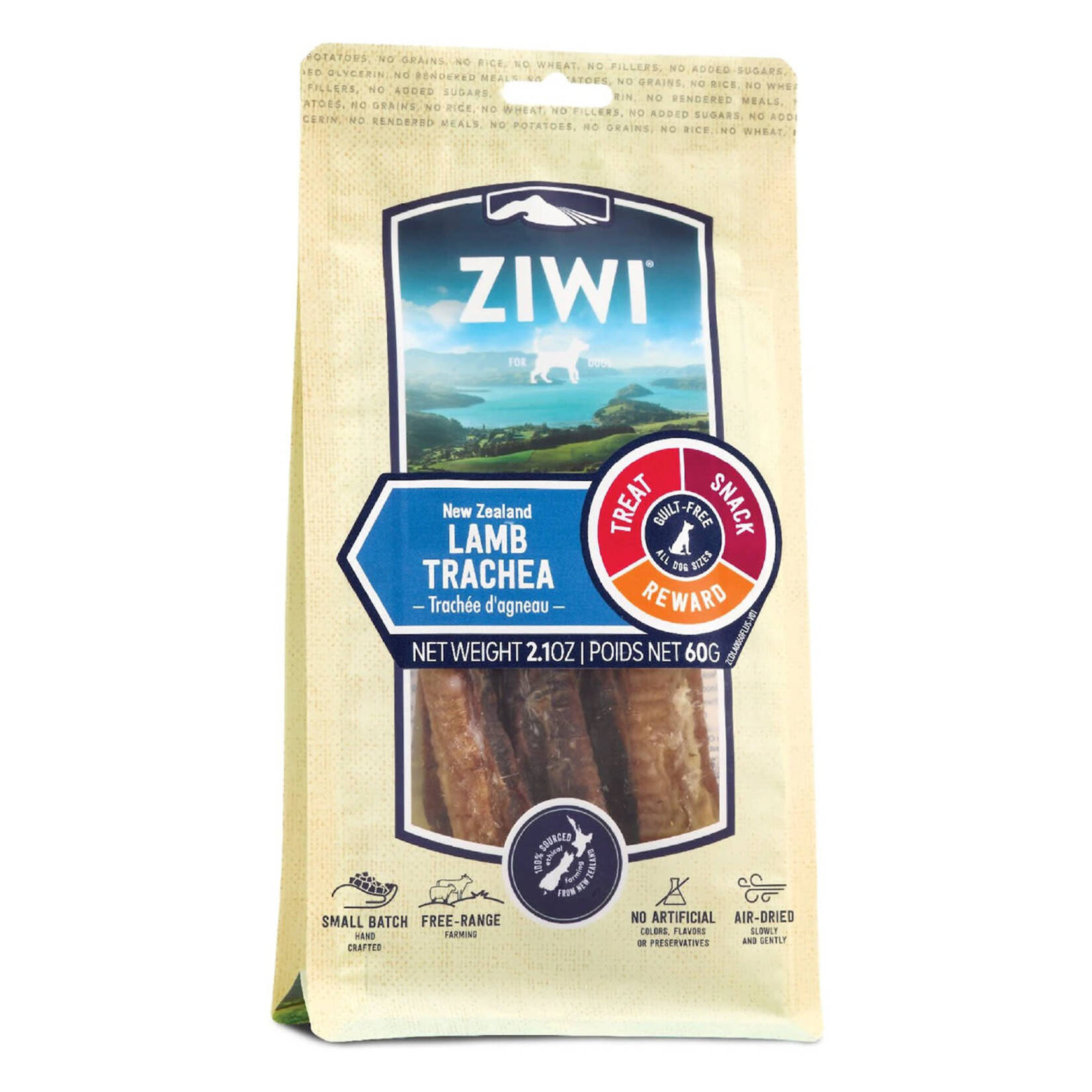 ZIWI DOG LAMB TRACHEA TREAT 2.1OZ