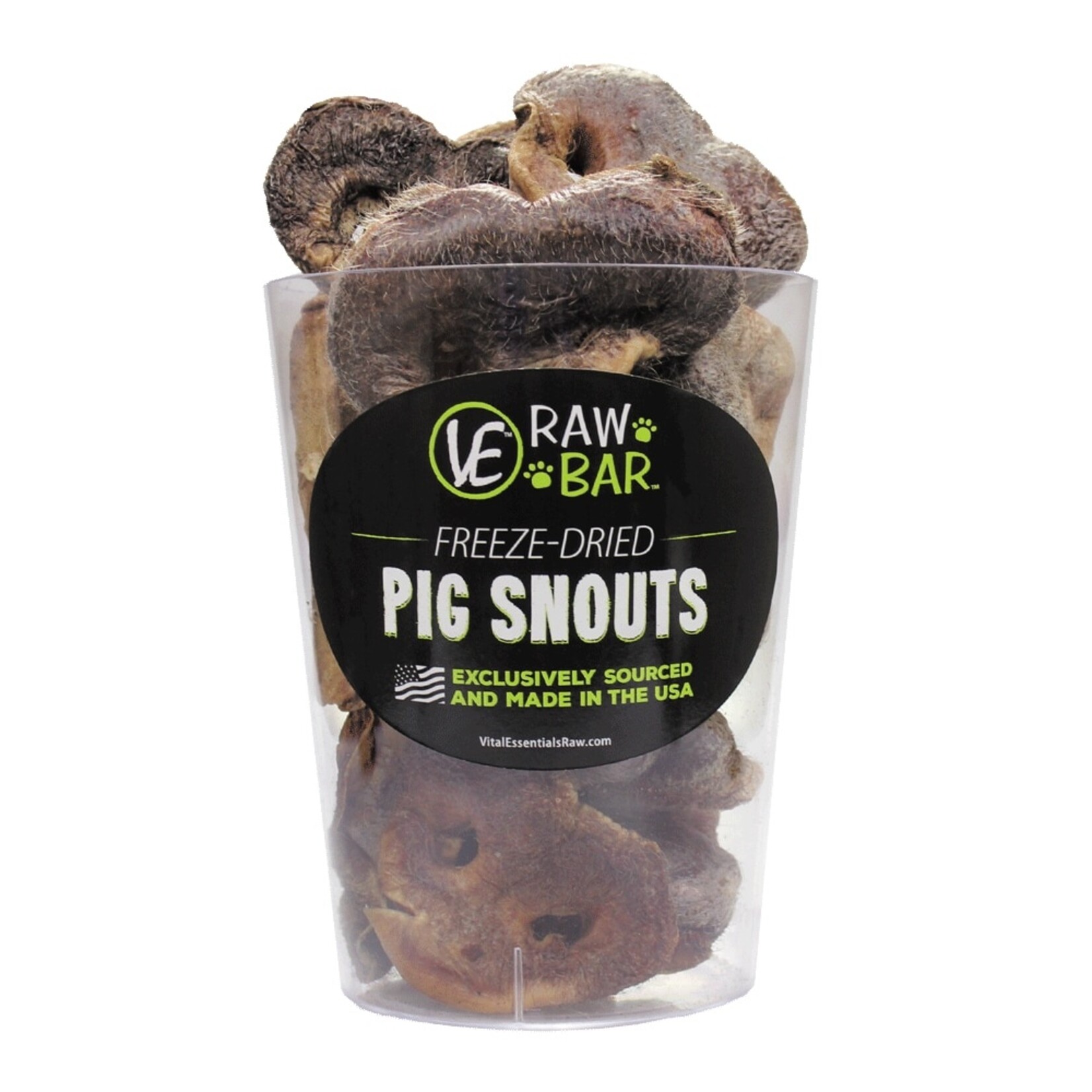 VITAL ESSENTIALS DOG PIG SNOUTS FD TREAT