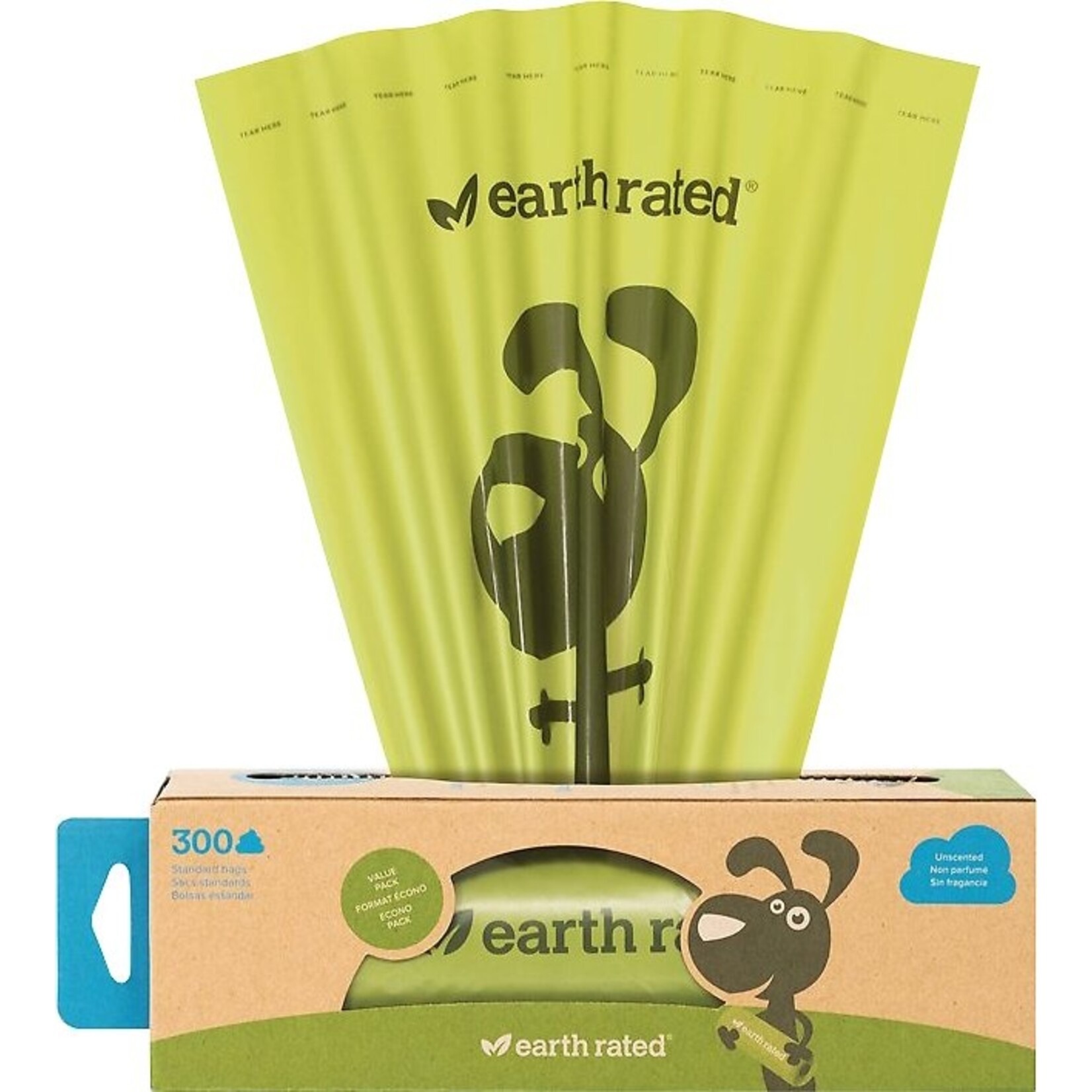 EARTH RATED 300CT ROLL UNSCENTED