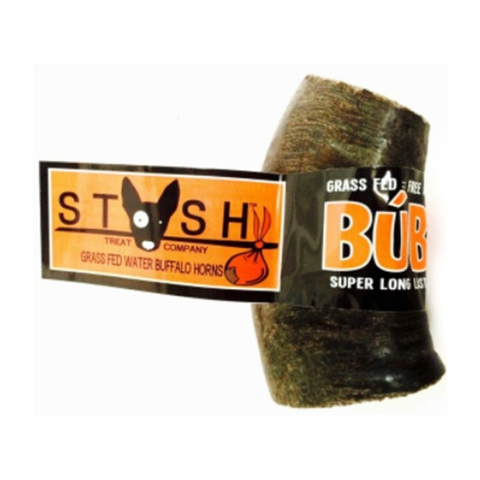 DIGGIN YOUR DOG SUPER SNOUTS SMALL-MED BUBA CHEW WATER BUFFALO HORN TREAT 3 - 5OZ 3