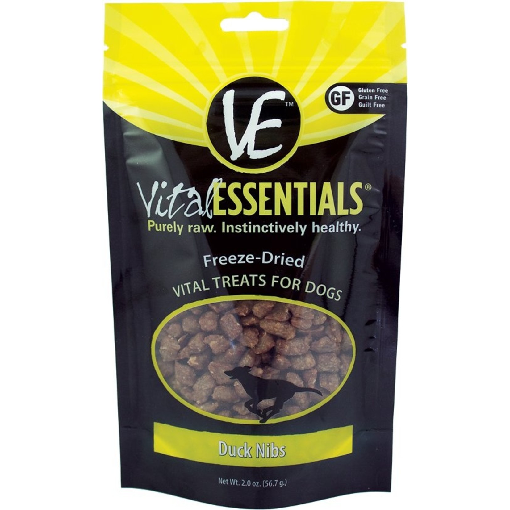 VITAL ESSENTIALS DUCK NIBS FD TREAT 2OZ