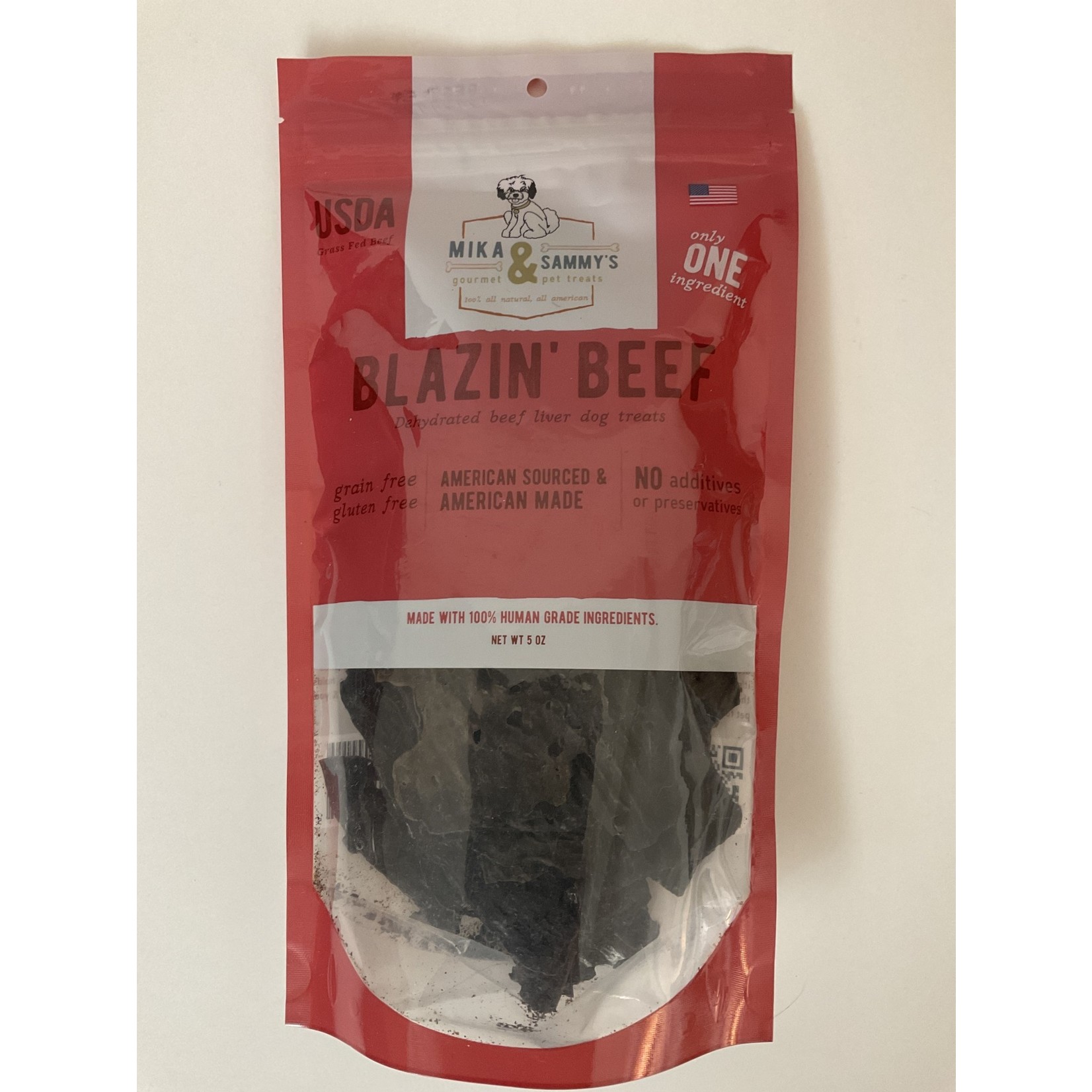 MIKA & SAMMY'S BEEF LIVER 5OZ