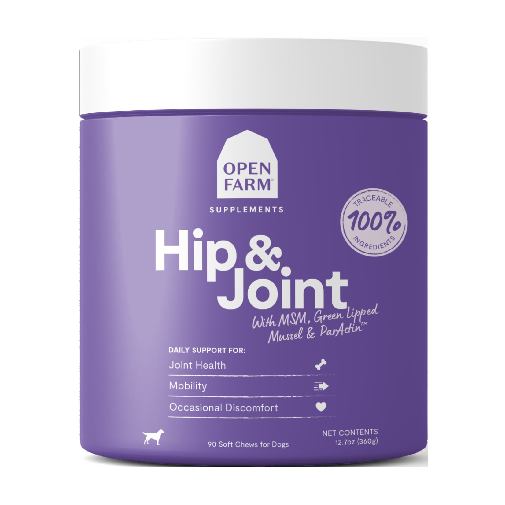 OPEN FARM DOG HIP JOINT CHEWS 90 CT