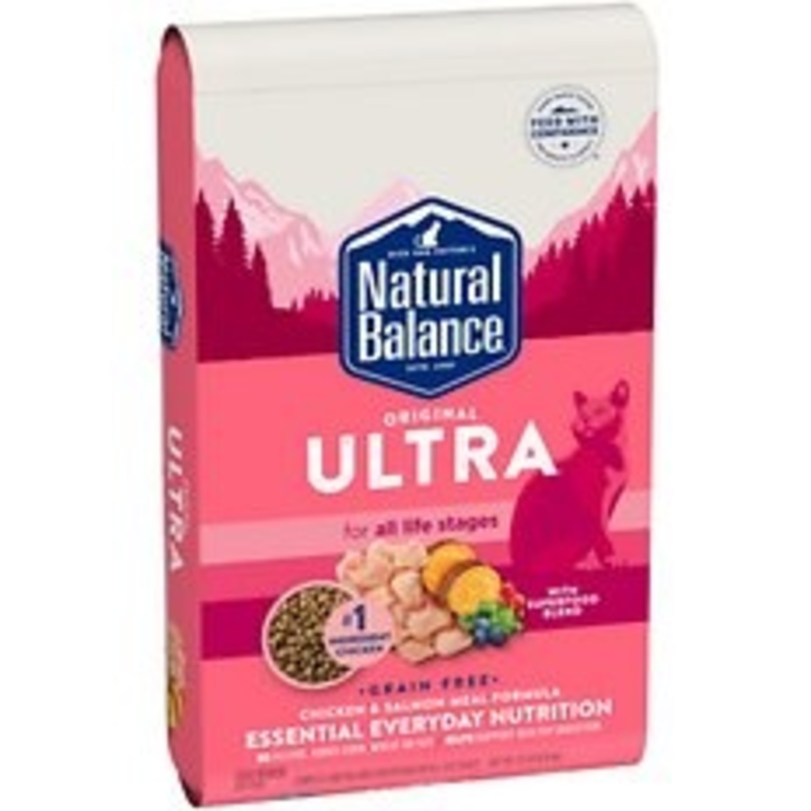 NATURAL BALANCE CAT ULTRA CHICKEN SALMON 15LB
