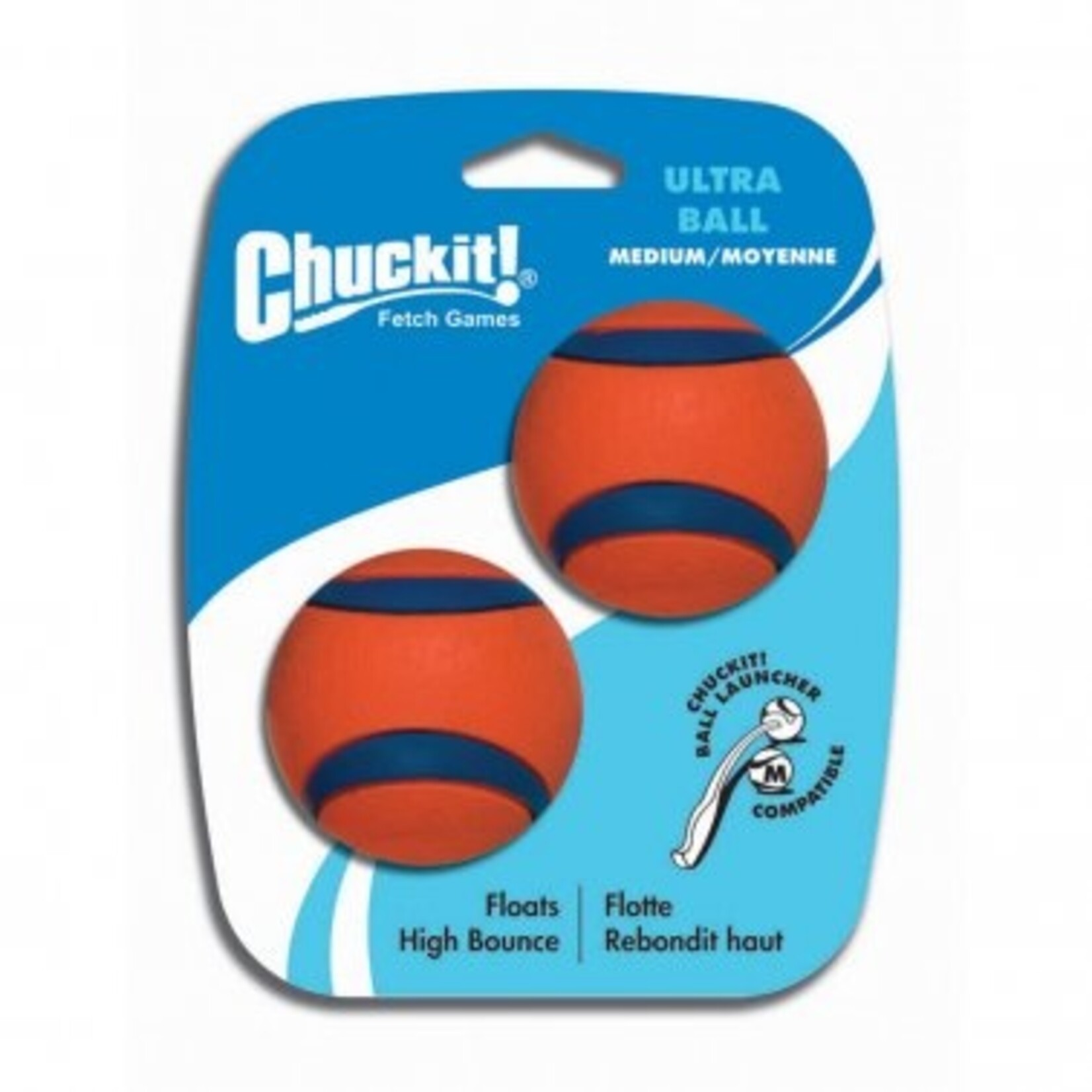 CHUCK IT! CHUCK IT! MEDIUM ULTRA BALL 2PK