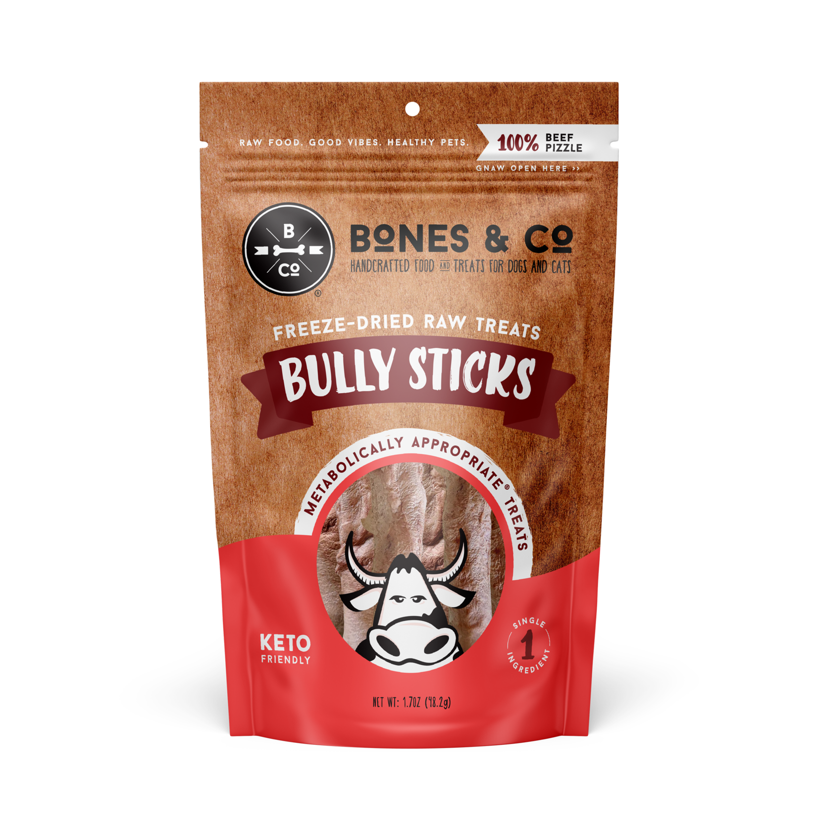 BONES & CO. DOG BULLY STICKS FD TREAT 1.7OZ
