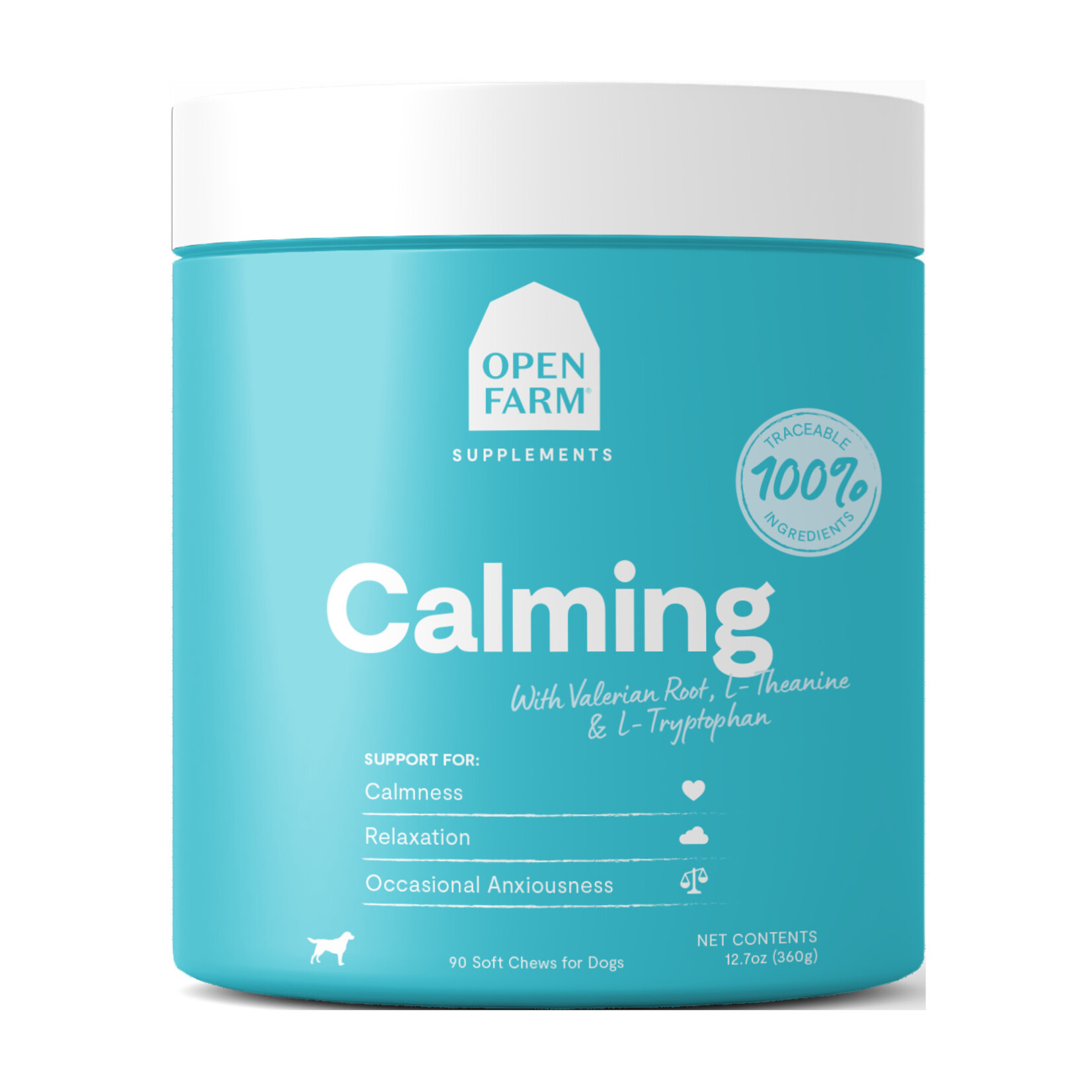 OPEN FARM DOG CALMING CHEWS 90CT