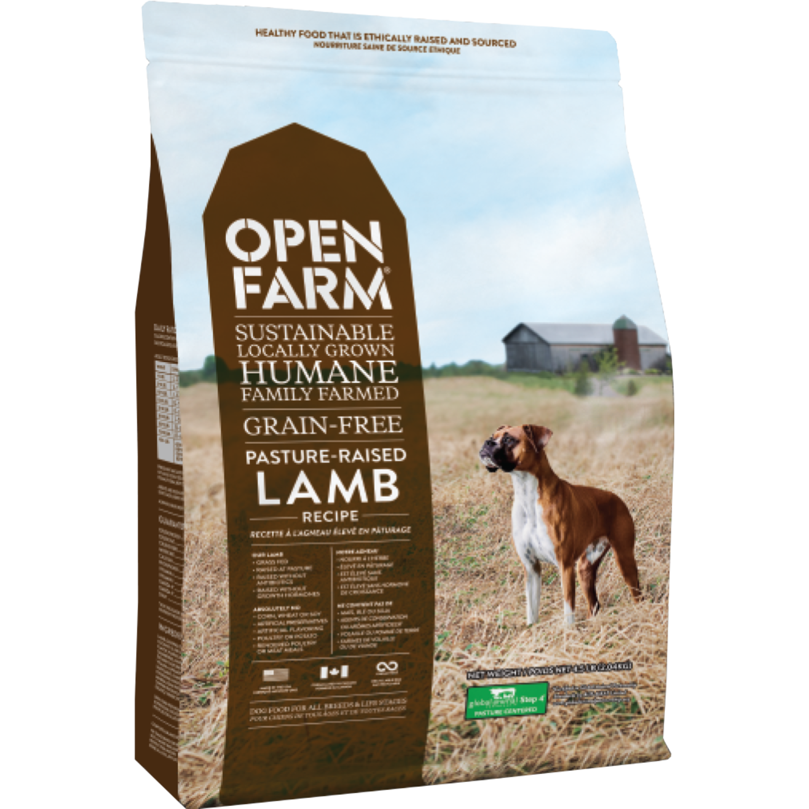 OPEN FARM DOG LAMB 4LB