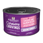 STELLA & CHEWY'S CAT CRAVINGS CHICKEN SALMON SHREDS CAN 5.2OZ