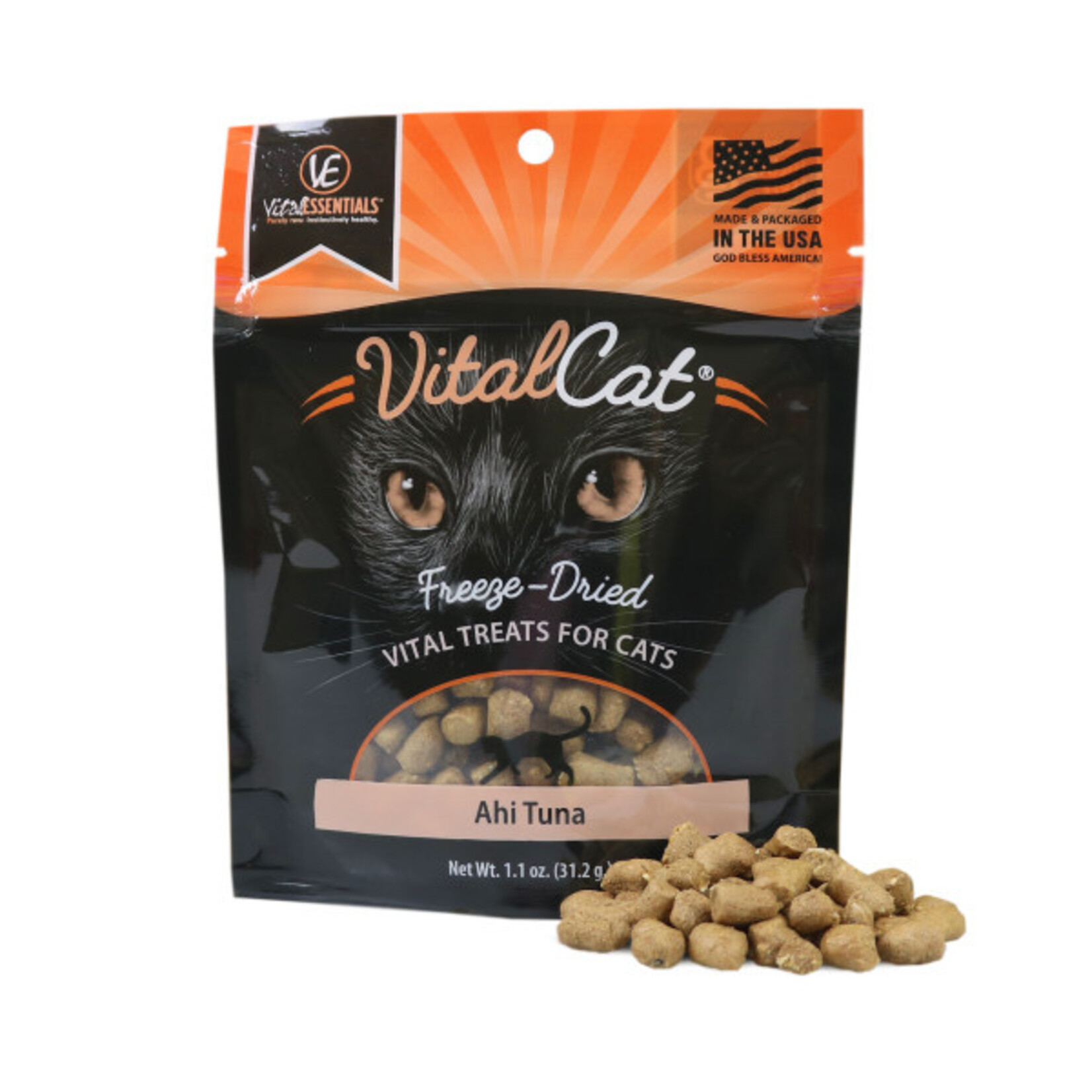 VITAL ESSENTIALS CAT AHI TUNA FD TREAT 1.1OZ