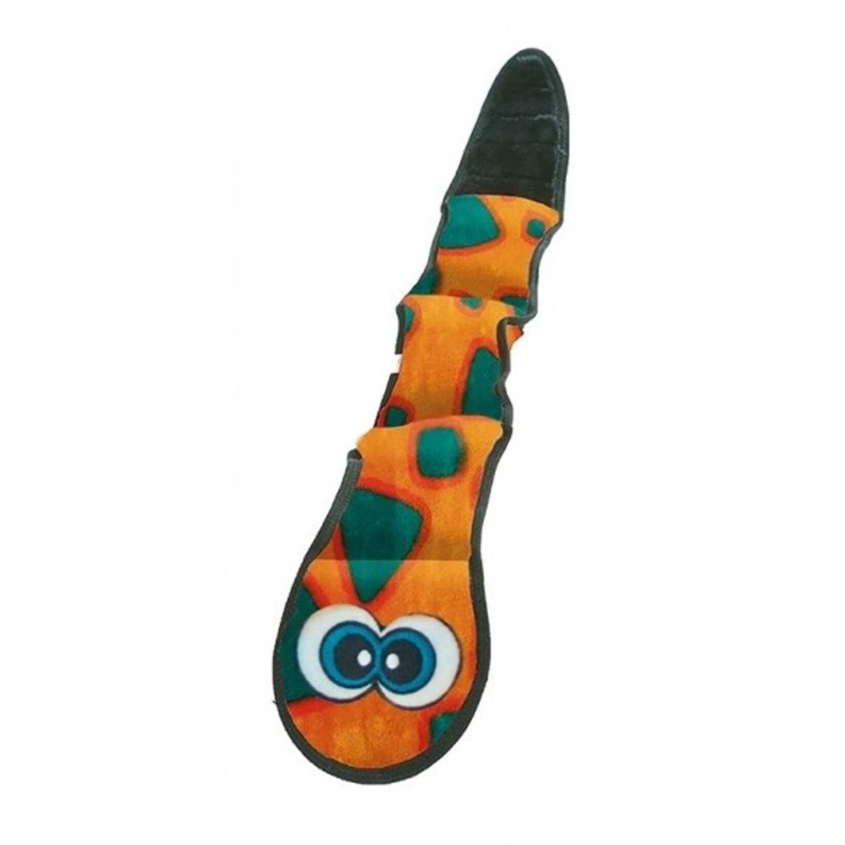 OUTWARD HOUND INVINCIBLES ORANGE BLUE SNAKE XL