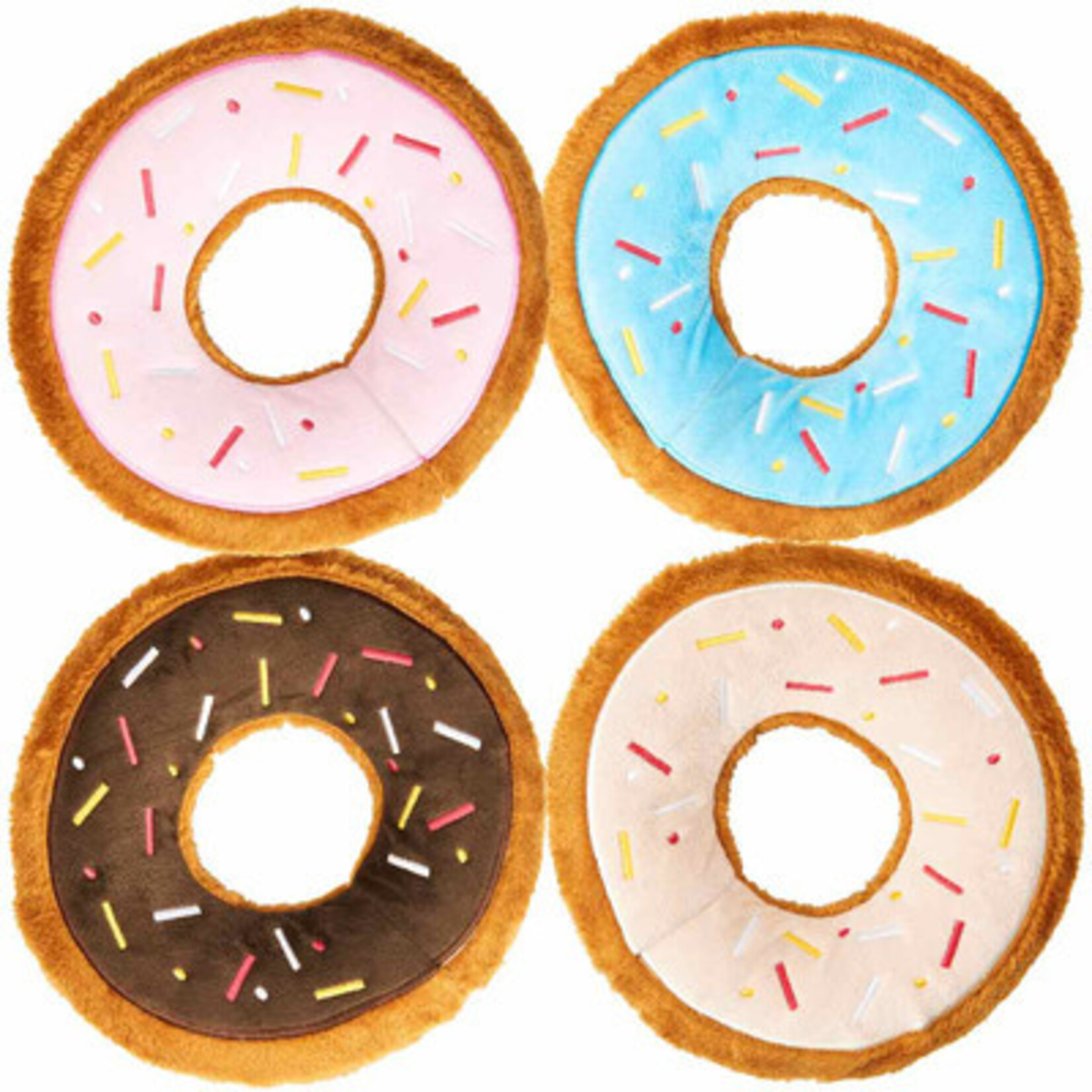 SPOT TASTY DONUT DOG TOY