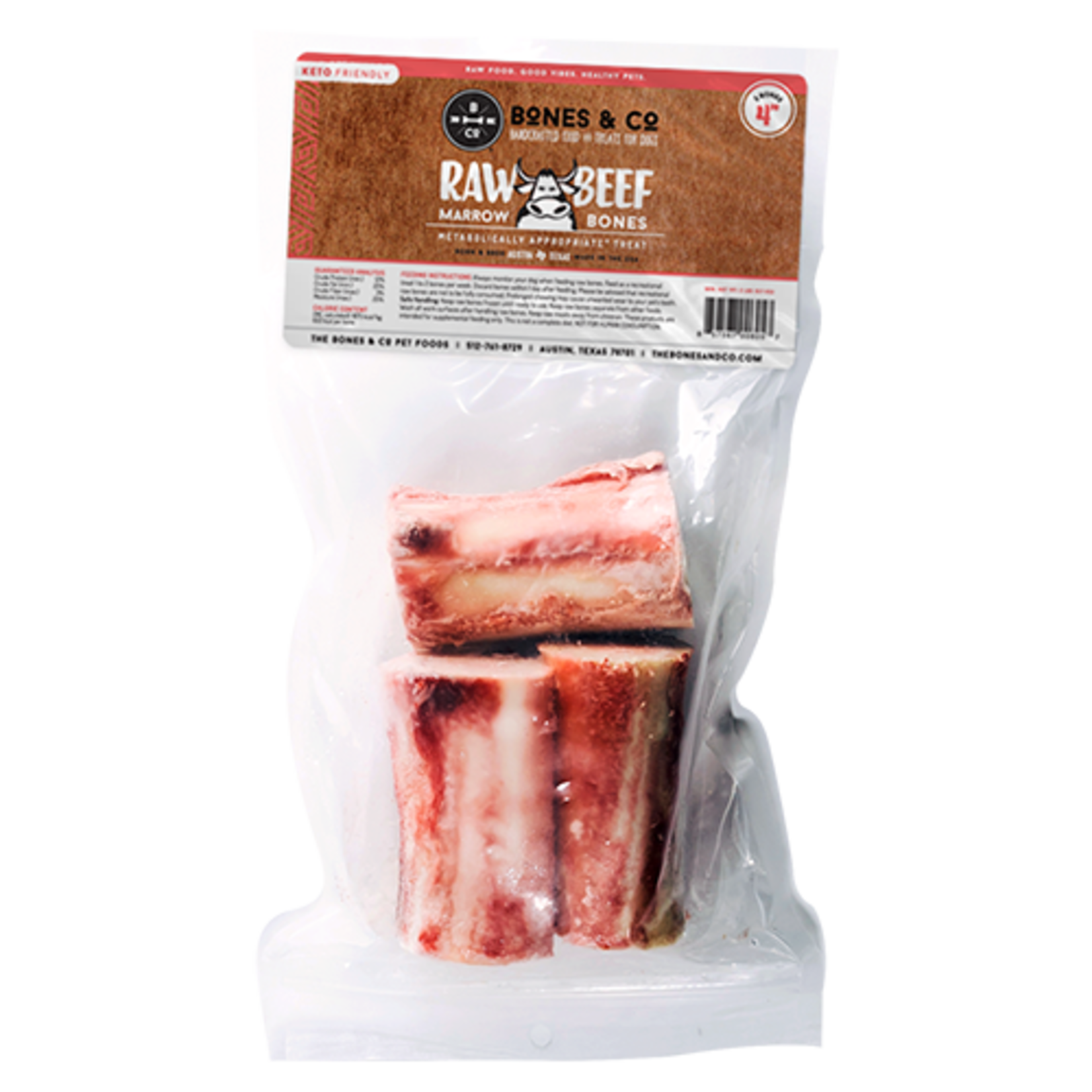 BONES & CO. BONES & CO. BEEF BONE 4" 3PK