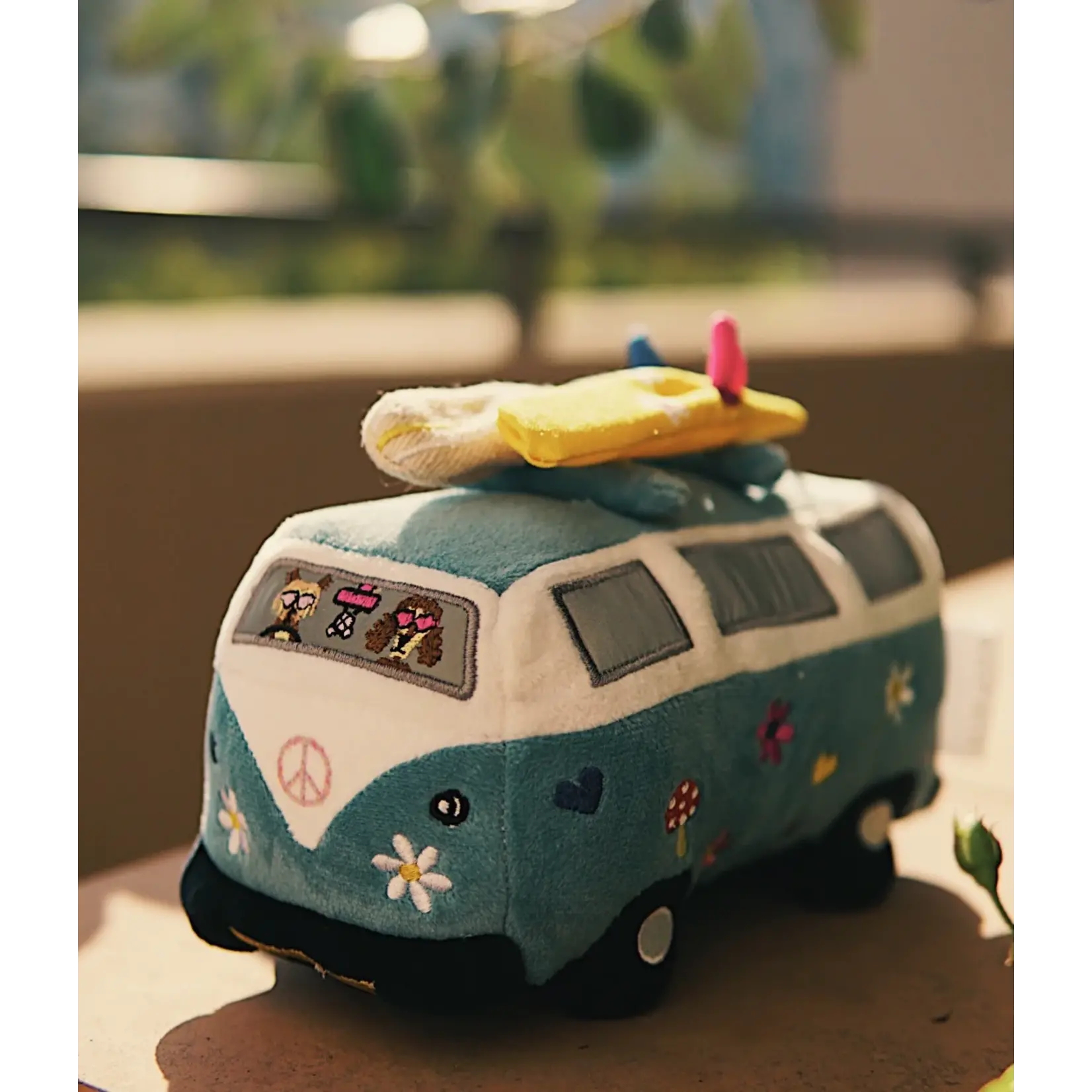 WOOF & CO HIPPIE VAN DOG TOY
