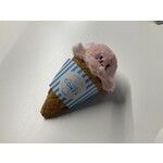 WOOF & CO STRAWBERRY ICE CREAM DOG TOY