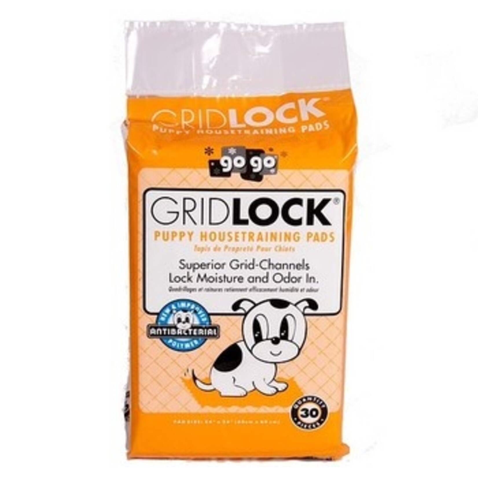 GRIDLOCK PUPPY PEE PADS 30CT